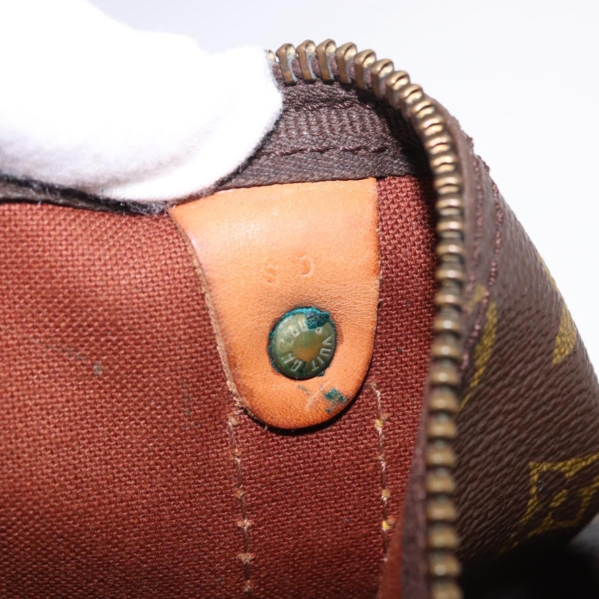 Louis Vuitton Keepall Monogram Brown Canvas Travel Bag Bag (Pre-Owned)