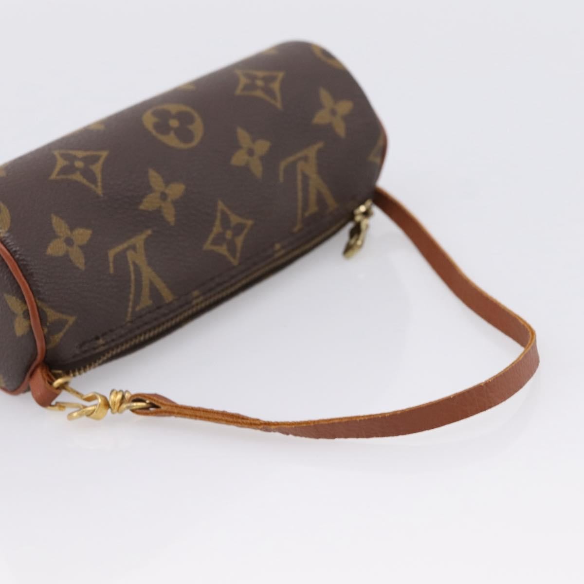 Louis Vuitton Papillon Pochette Monogram Canvas Brown Canvas Clutche & Pouche Bag (Pre-Owned)