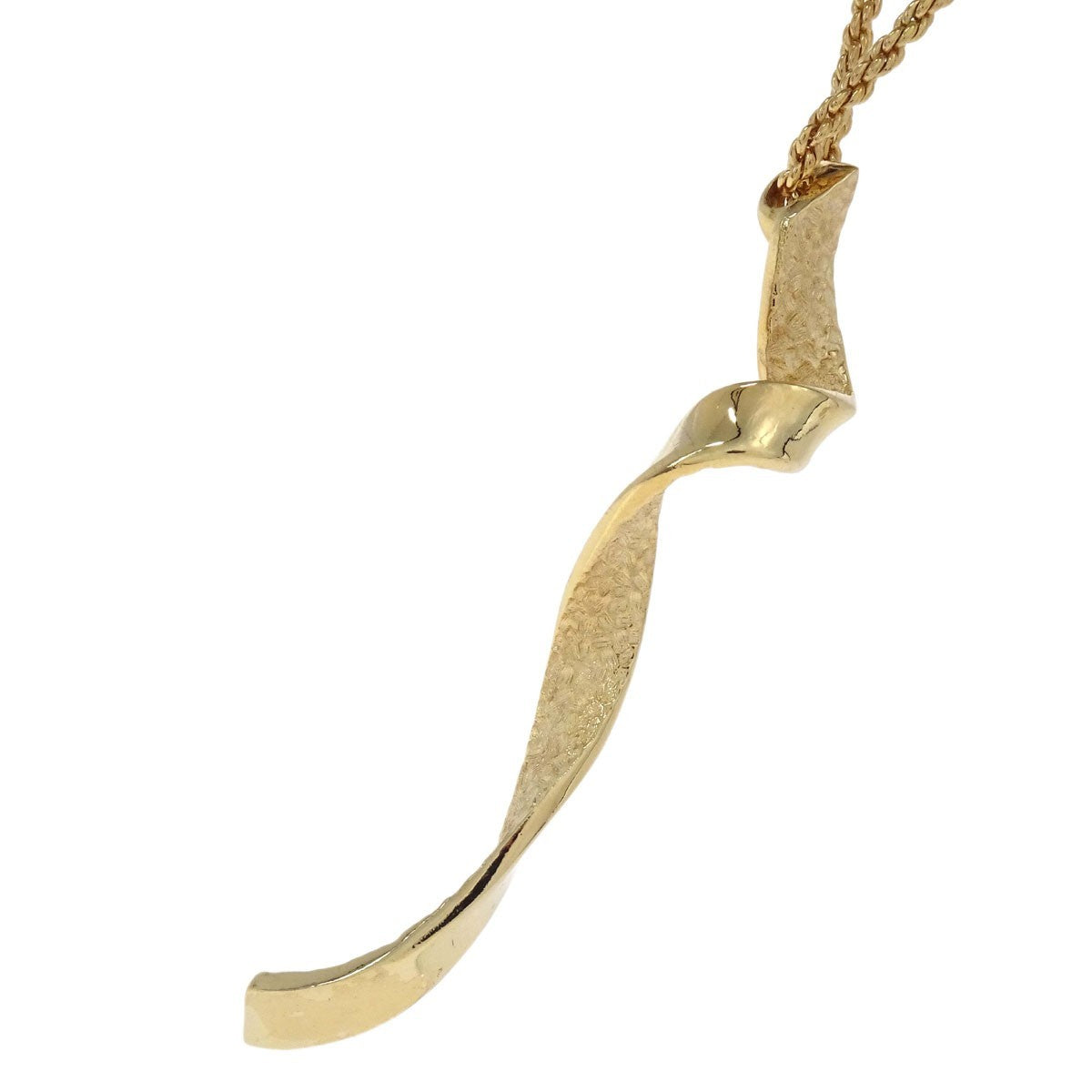 Christian Dior Vintage Pendant Necklace Metal Gold Gold_Plated Necklace Jewelry (Pre-Owned)
