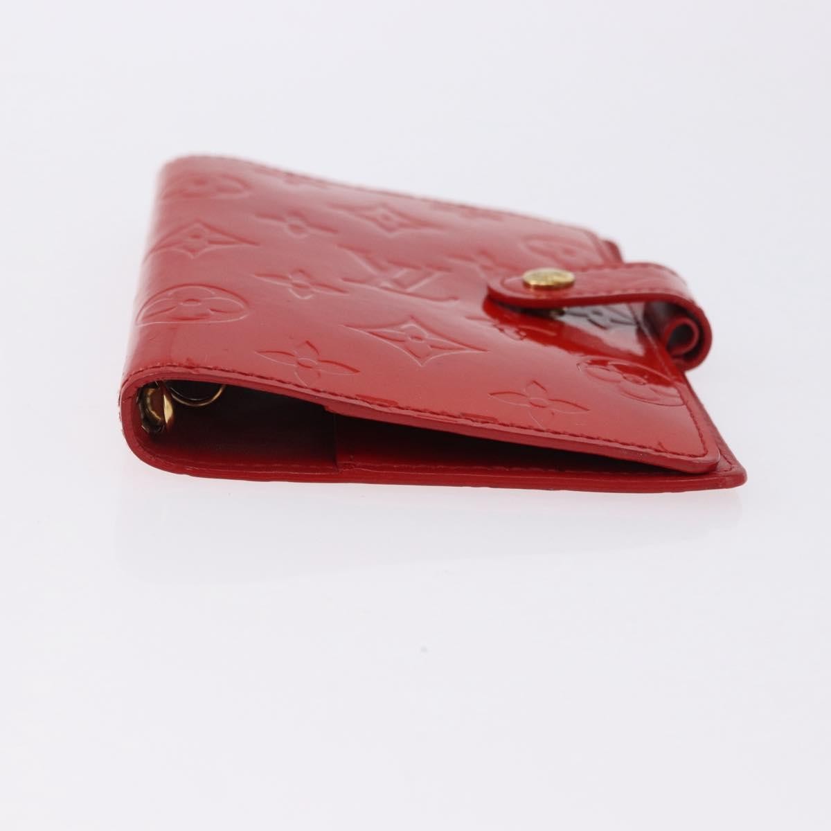 Louis Vuitton Agenda Cover Patent Red Patent_Leather Clutche & Pouche Bag (Pre-Owned)