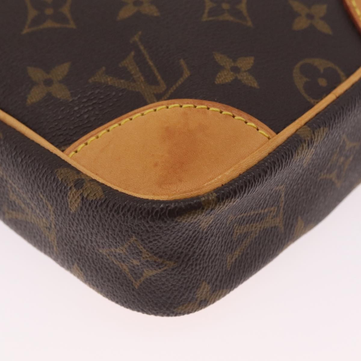 Louis Vuitton Danube Monogram Canvas Brown Canvas Handbag (Pre-Owned)