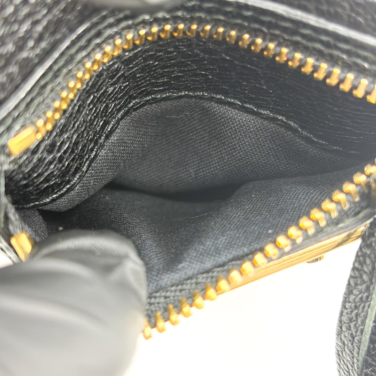 Balenciaga Classic Studs Chain Reporter Leather Black Leather Crossbody Bag Bag (Pre-Owned)