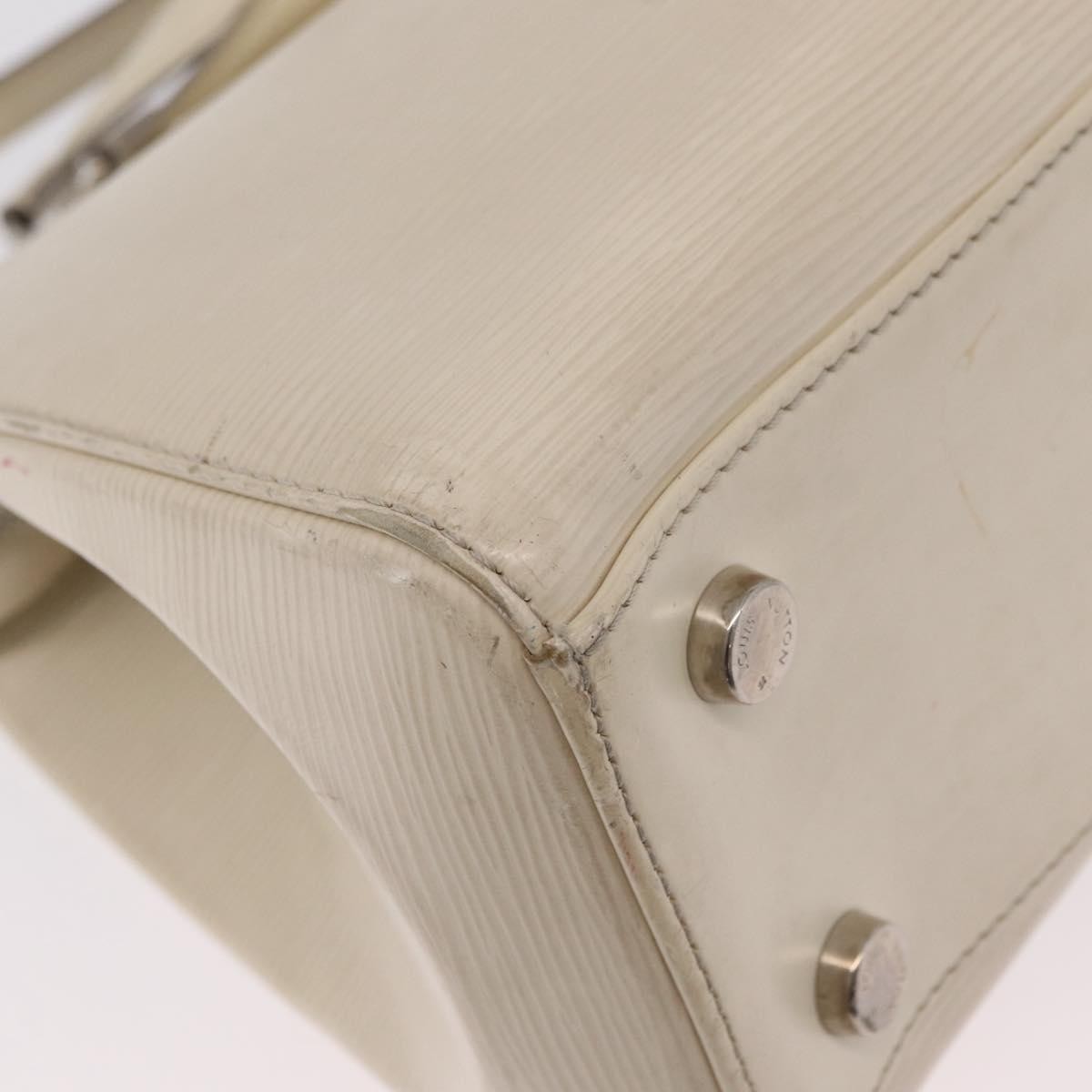 Louis Vuitton Brea Epi Leather White Leather Handbag (Pre-Owned)