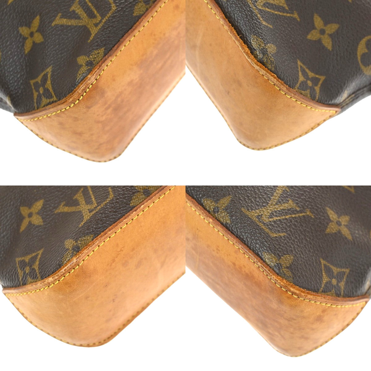 Louis Vuitton Trotteur Monogram Canvas Brown Canvas Handbag (Pre-Owned)