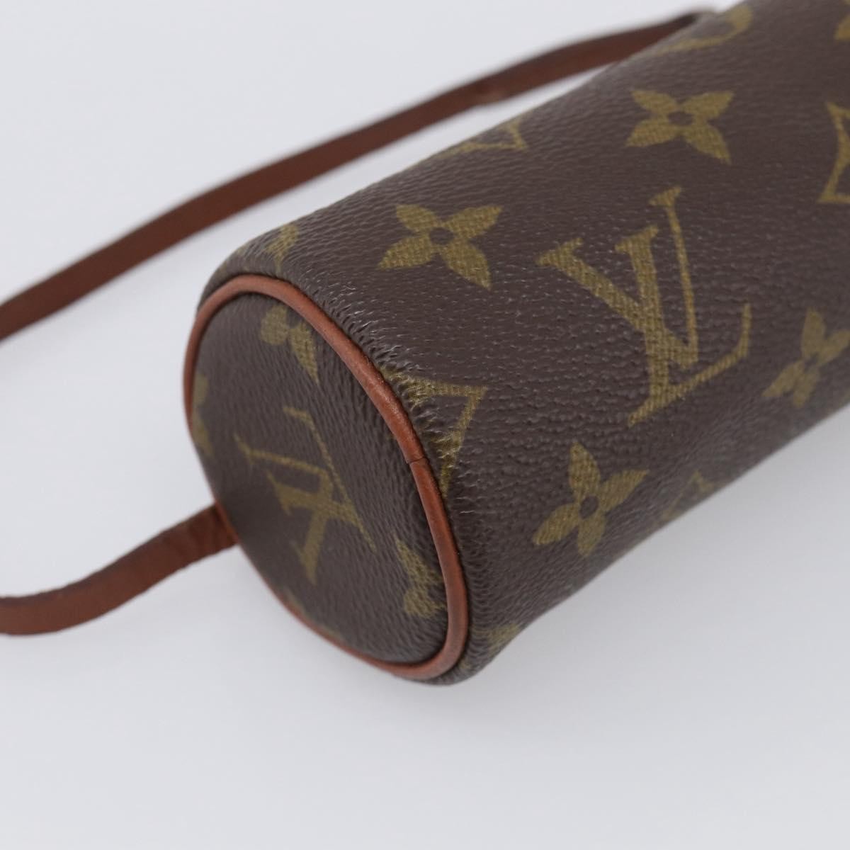 Louis Vuitton Papillon Pochette Monogram Canvas Brown Canvas Clutche & Pouche Bag (Pre-Owned)