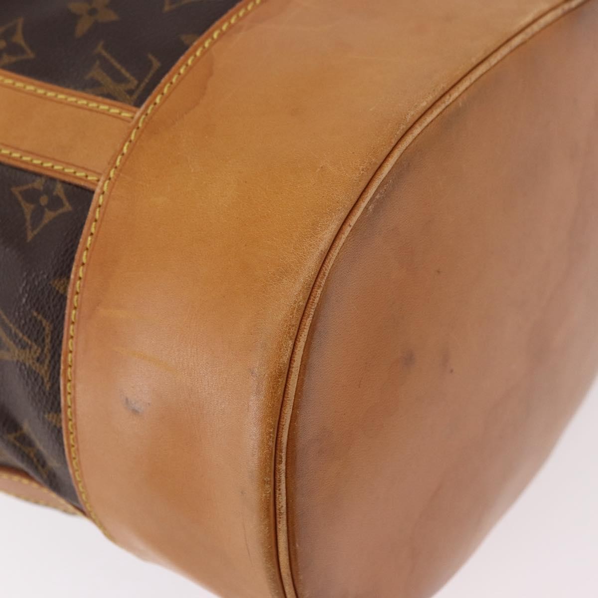 Louis Vuitton Randonnee Monogram Canvas Brown Canvas Shoulder Bag Bag (Pre-Owned)