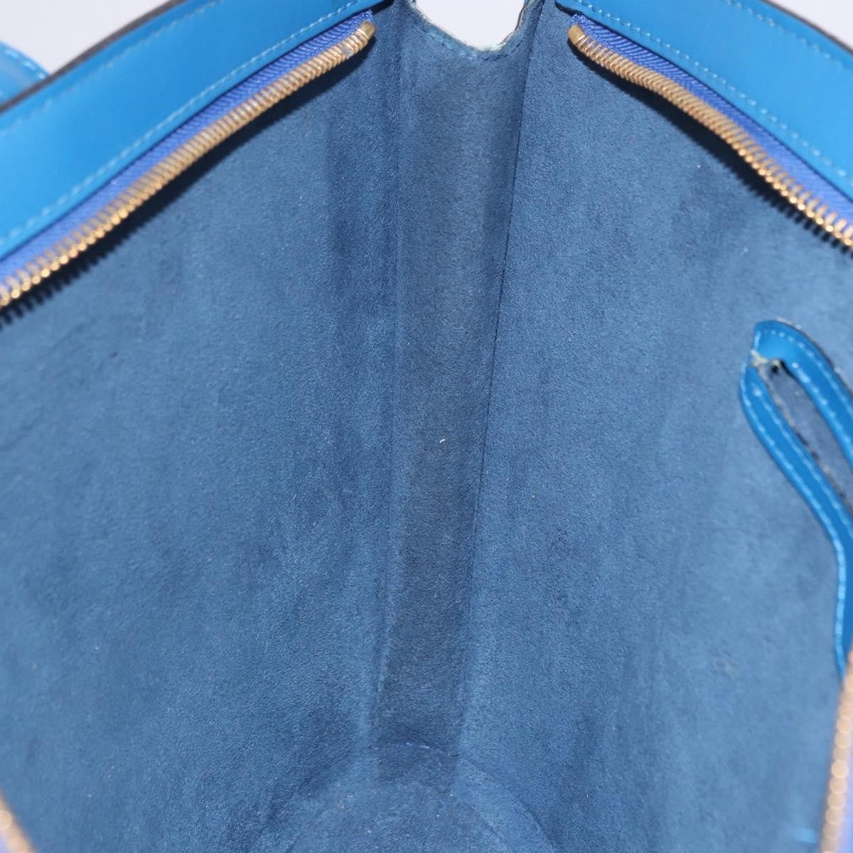 Louis Vuitton Saint Jacques Epi Blue Leather Handbag (Pre-Owned)