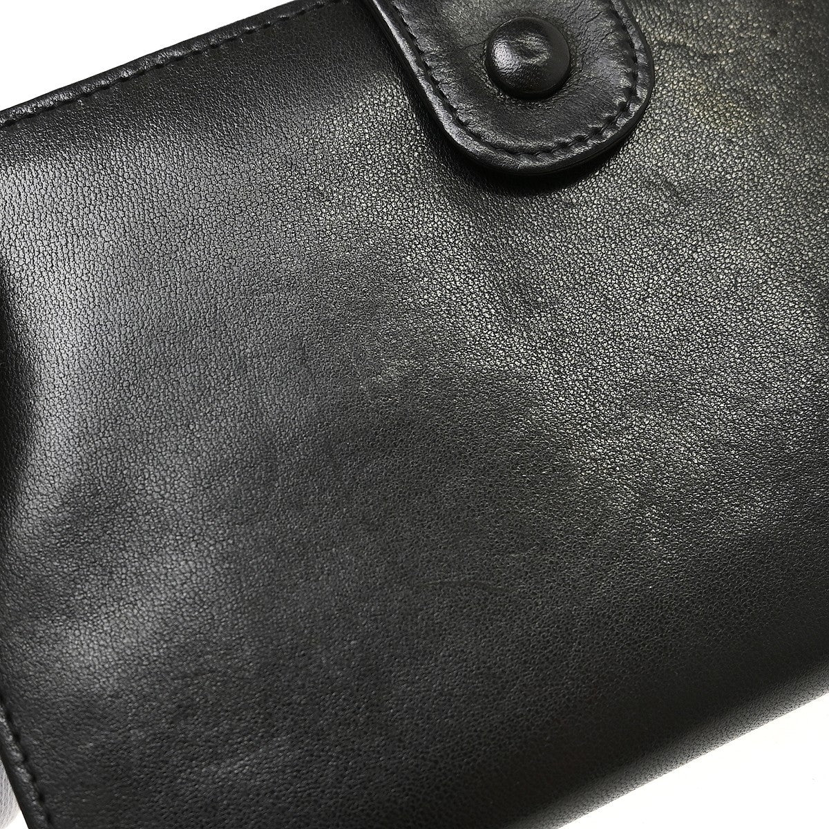 Chanel Timeless Cc French Lambskin Black Calfskin Wallets Accessory (Pre-Owned)