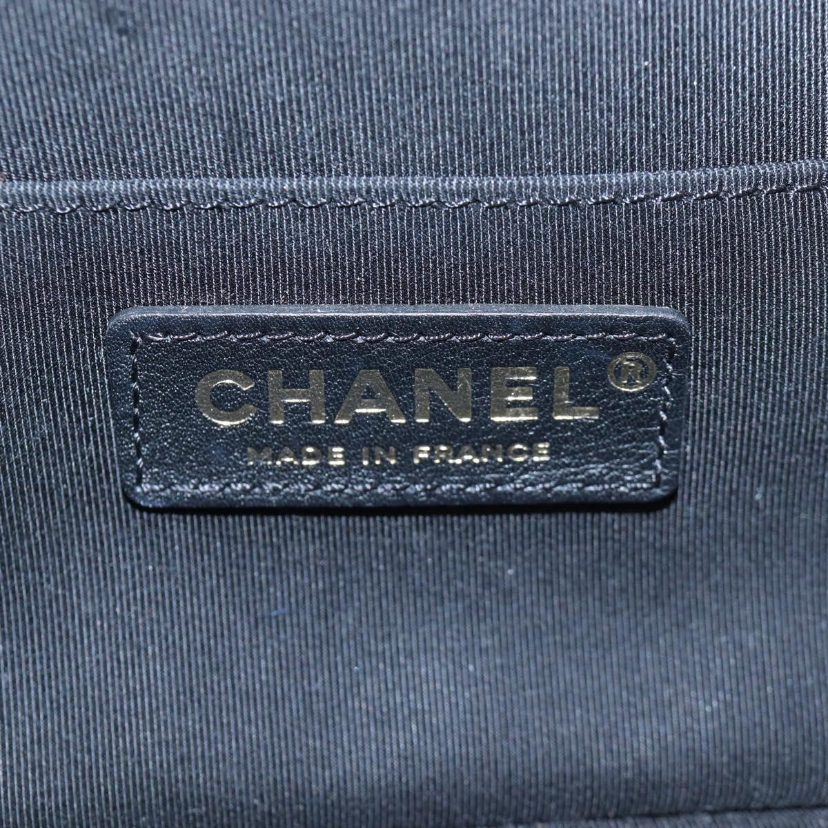 Chanel Vanity Case Quilted Crumpled Calfskin White Leather Handbag (Pre-Owned)