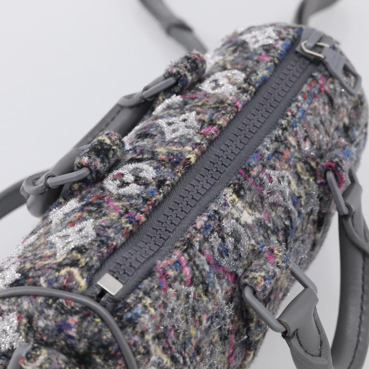 Louis Vuitton Keepall Bandouliere Lv Felt Multicolour Canvas Travel Bag Bag (Pre-Owned)