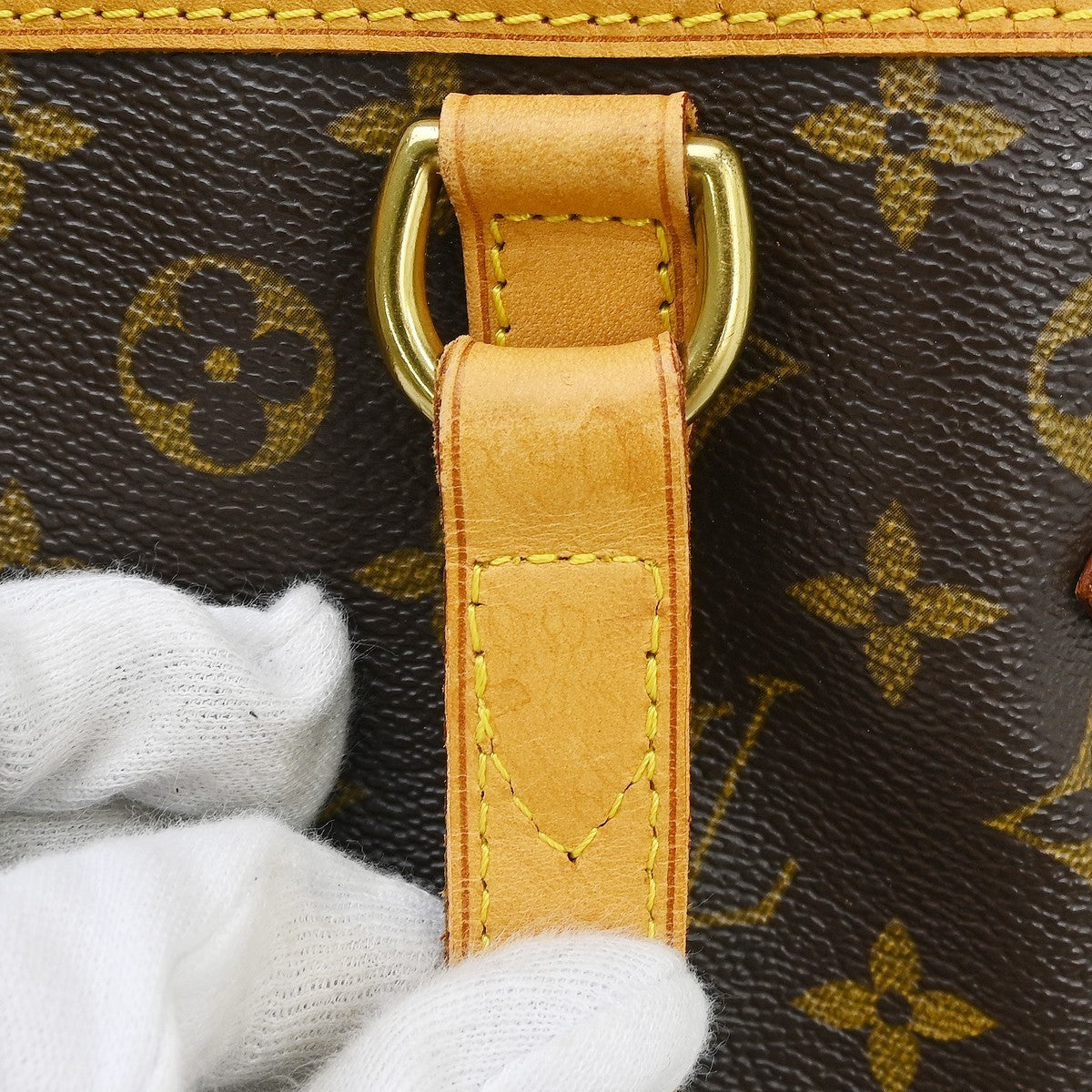 Louis Vuitton Batignolles Monogram Canvas Brown Canvas Tote Bag Bag (Pre-Owned)