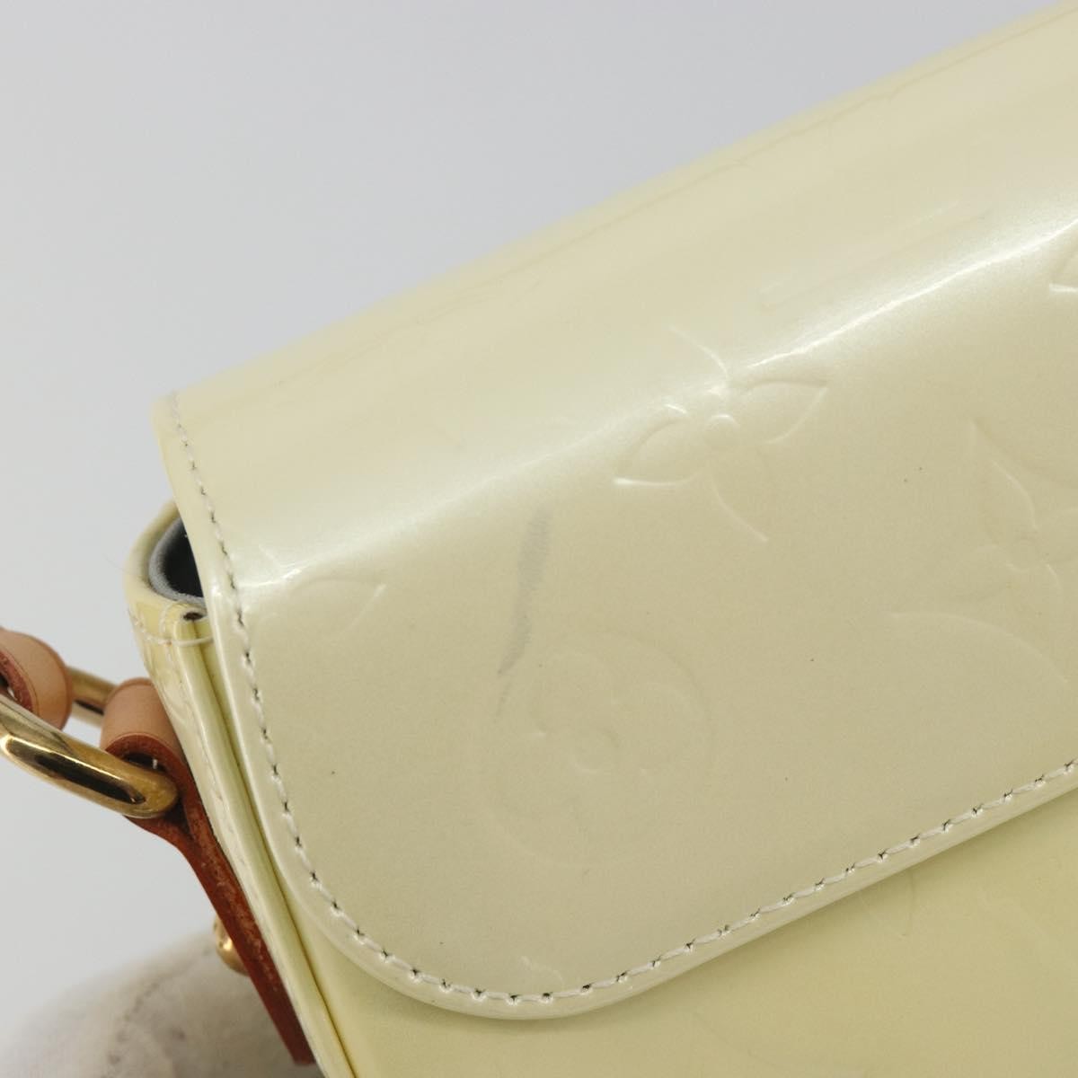 Louis Vuitton Malibu Street Monogram Patent Leather Beige Patent_Leather Shoulder Bag Bag (Pre-Owned)