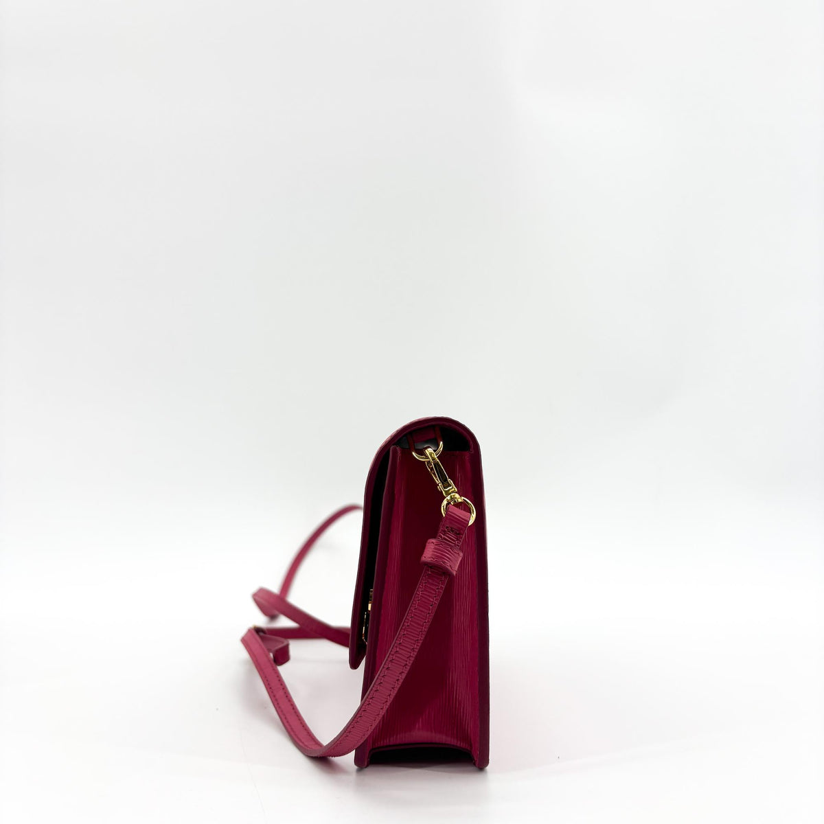 Prada Flap Vitello Move Red Calfskin Shoulder Bag Bag (Pre-Owned)