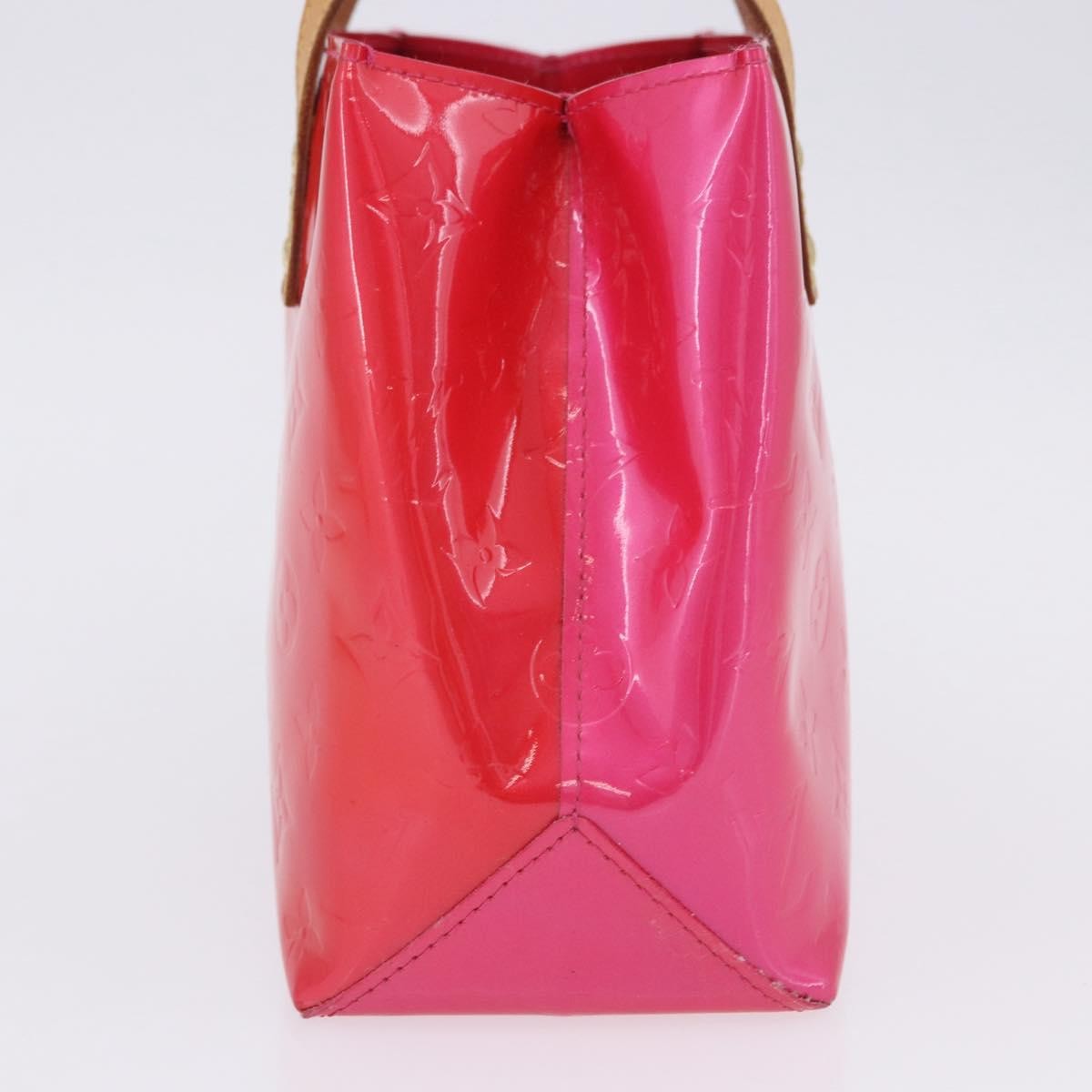 Louis Vuitton Reade Monogram Vernis Pink Patent_Leather Handbag (Pre-Owned)