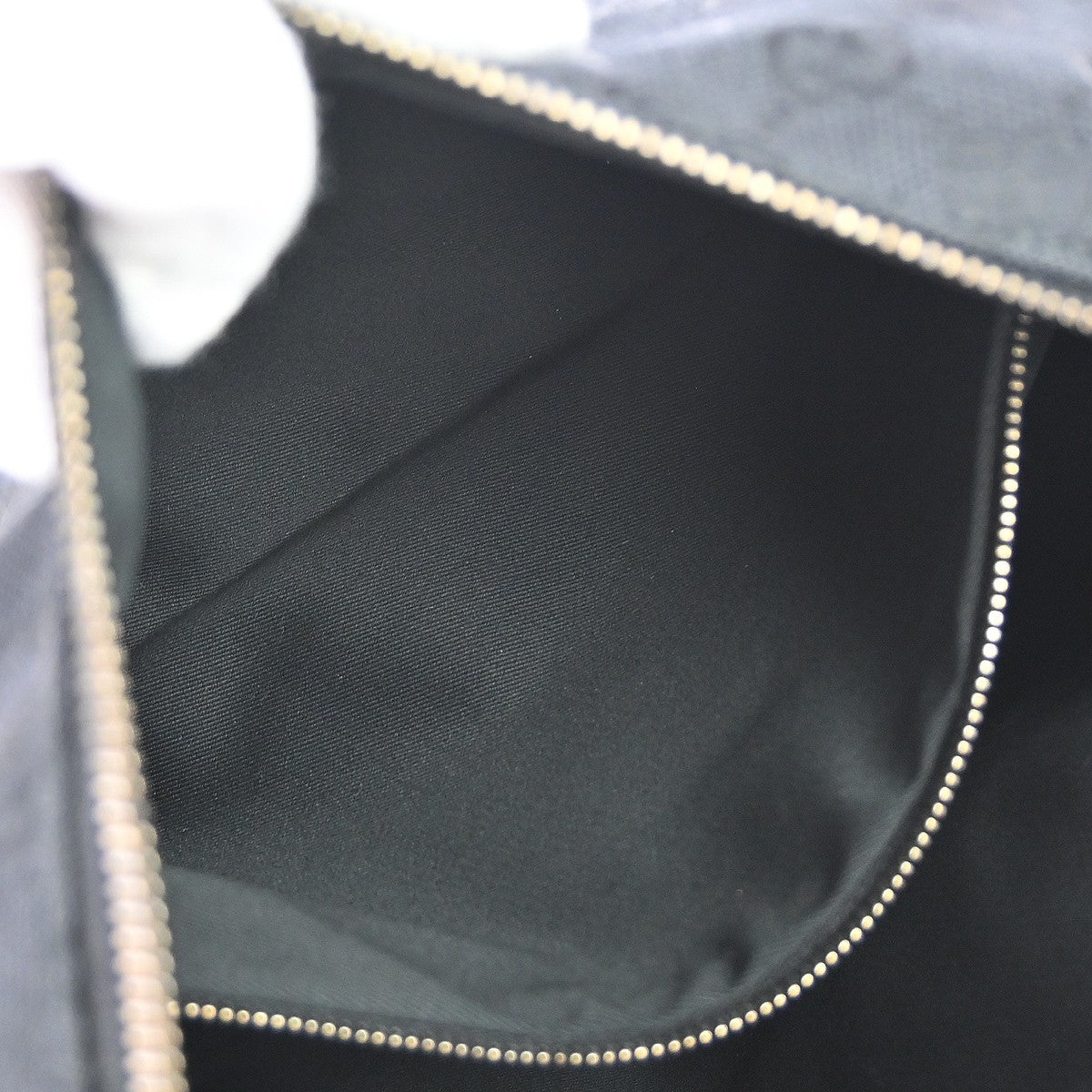 Gucci Horsebit Hobo Gg Canvas Black Canvas Handbag (Pre-Owned)