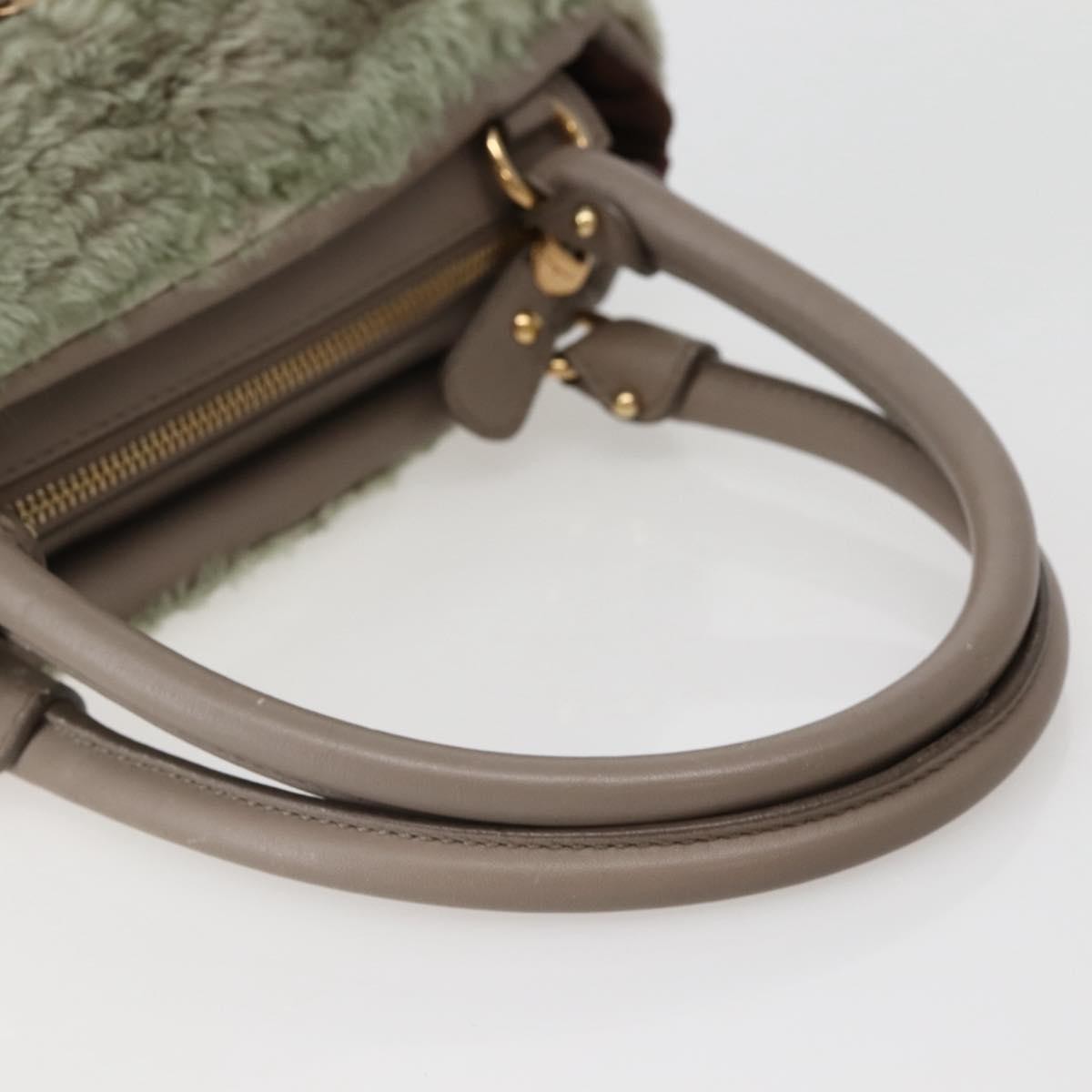 Salvatore Ferragamo Vala Leather Beige Leather Bag (Pre-Owned)