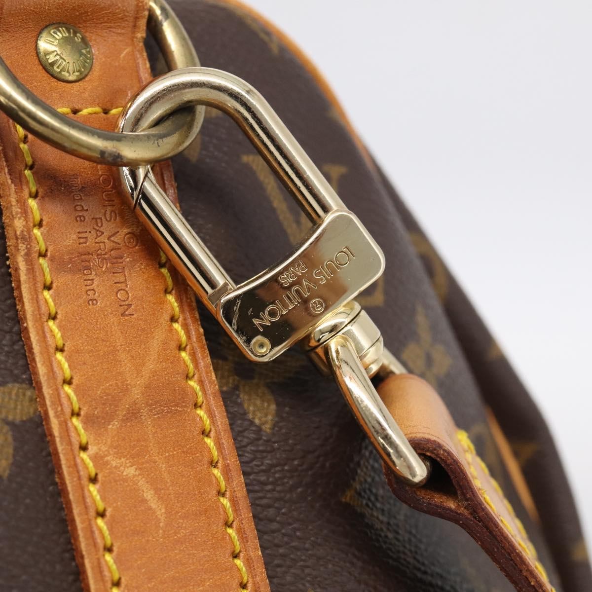 Louis Vuitton Keepall Bandouliere Monogram Canvas Brown Canvas Travel Bag Bag (Pre-Owned)