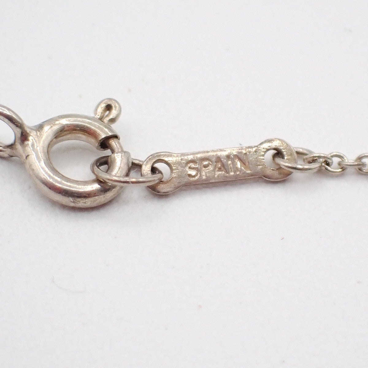 Tiffany & Co. Elsa Peretti Open Heart Pendant Sterling Silver Silver Silver Necklace Jewelry (Pre-Owned)