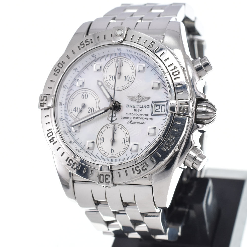 Breitling Cockpit Galactic Chronograph Automatic Stainless Steel Watch (Pre-Owned)