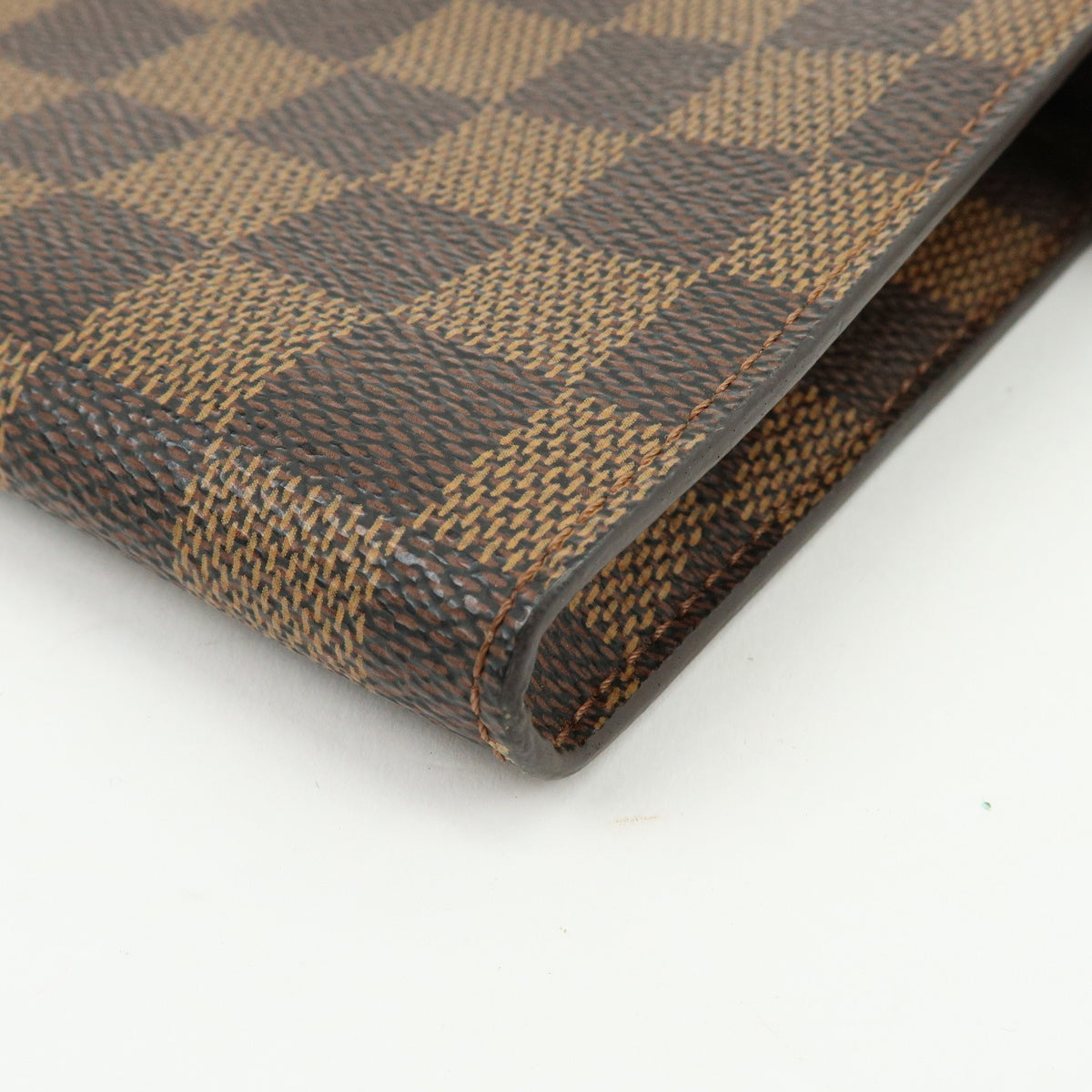 Louis Vuitton Marais Bucket Zip Damier Brown Canvas Clutche & Pouche Bag (Pre-Owned)
