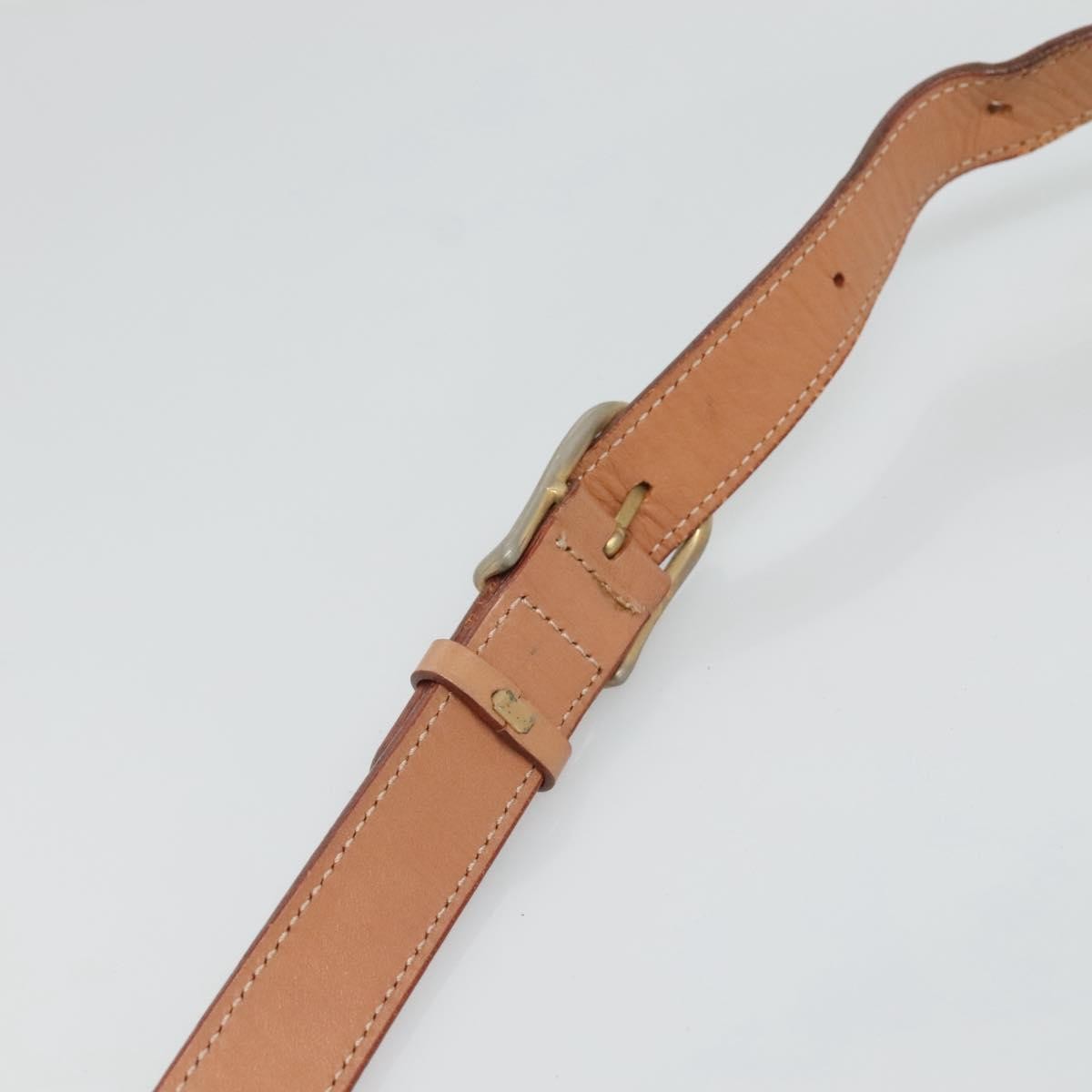 Celine Vintage Macadam Circle Logo Canvas And Leather Brown Canvas Shoulder Bag Bag (Pre-Owned)