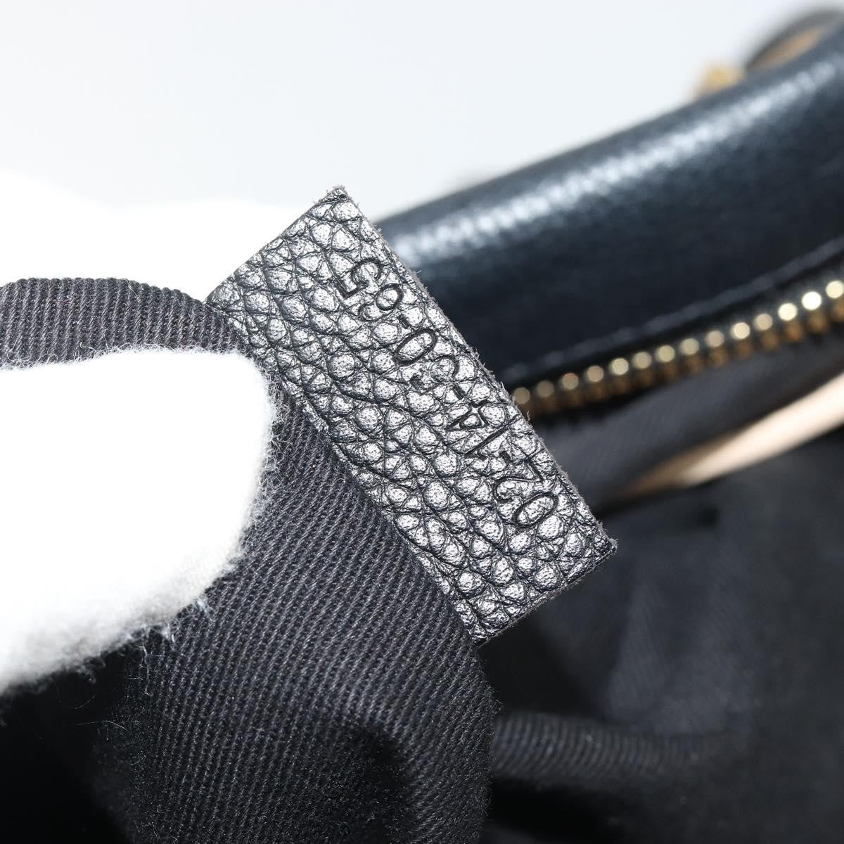Chloe Paraty Quilted Leather Black Leather Handbag (Pre-Owned)