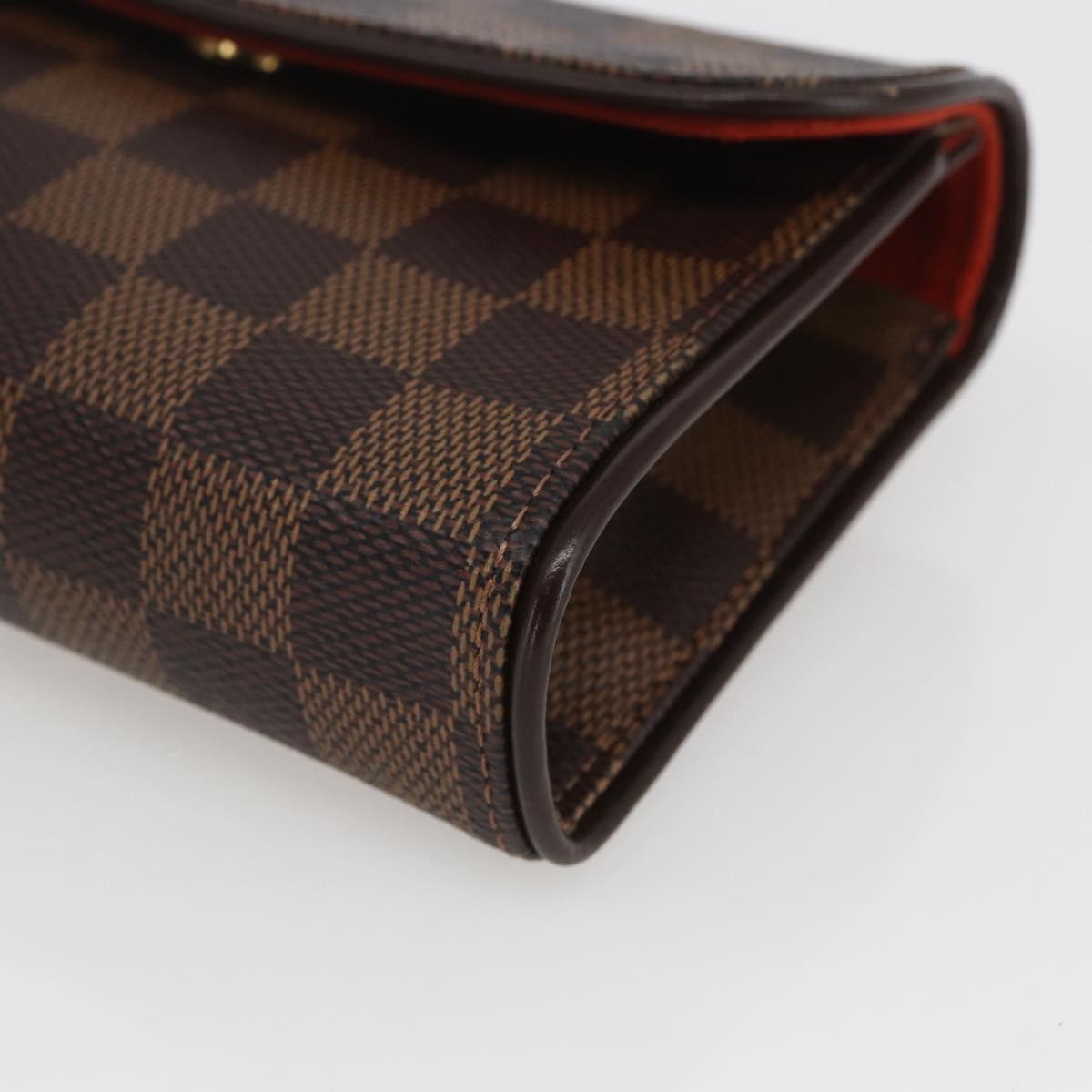Louis Vuitton Florentine Waist Monogram Canvas Brown Canvas Handbag (Pre-Owned)