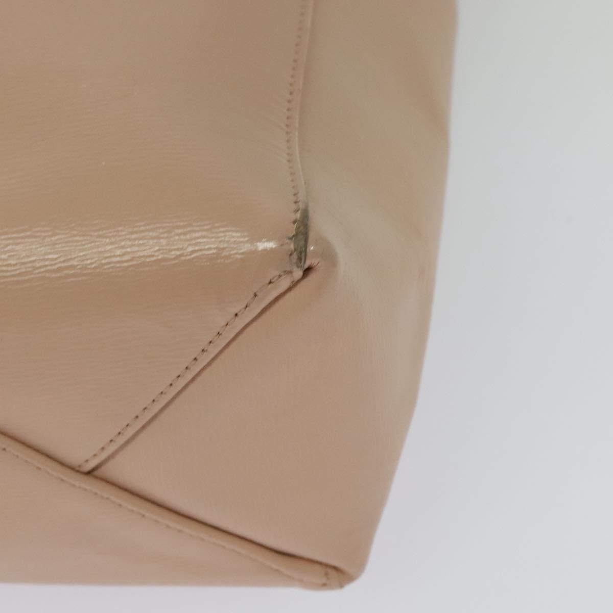 Celine Vertical Cabas Tote Leather Pink Leather Tote Bag Bag (Pre-Owned)