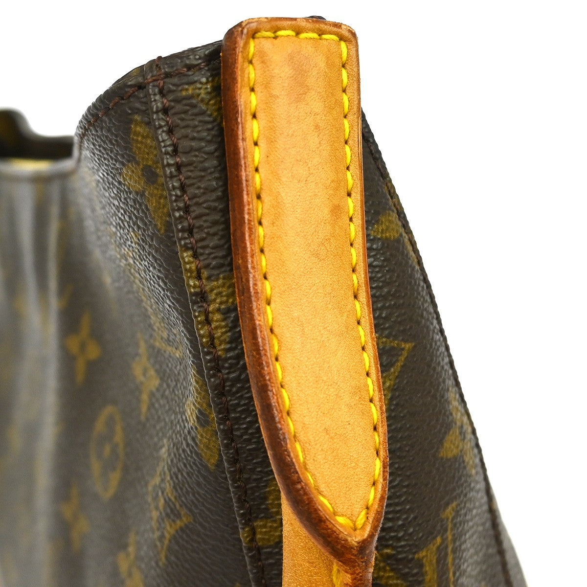 Louis Vuitton Looping Monogram Canvas Brown Canvas Handbag (Pre-Owned)