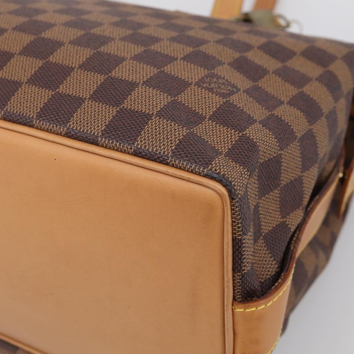 Louis Vuitton Chelsea Centenaire Damier Brown Canvas Handbag (Pre-Owned)