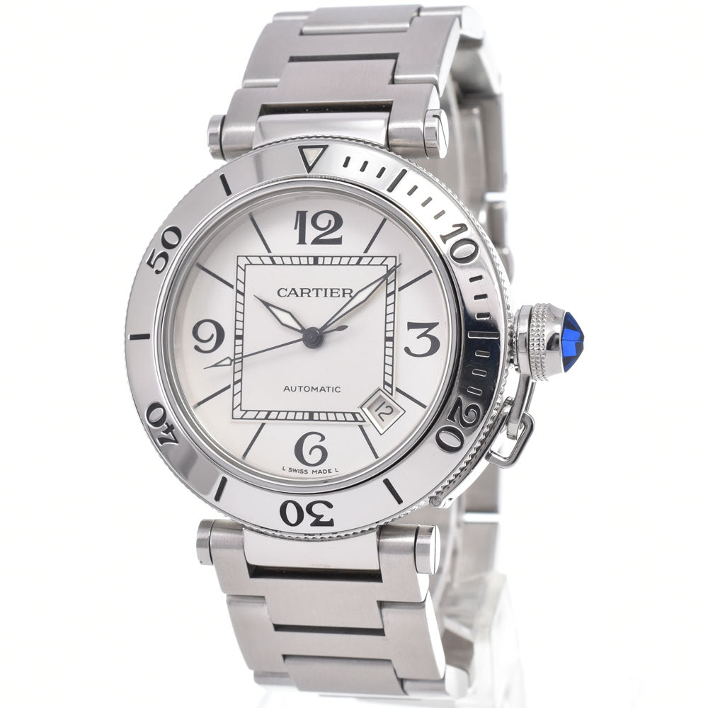 Cartier Pasha Seatimer Automatic Stainless Steel Watch (Pre-Owned)