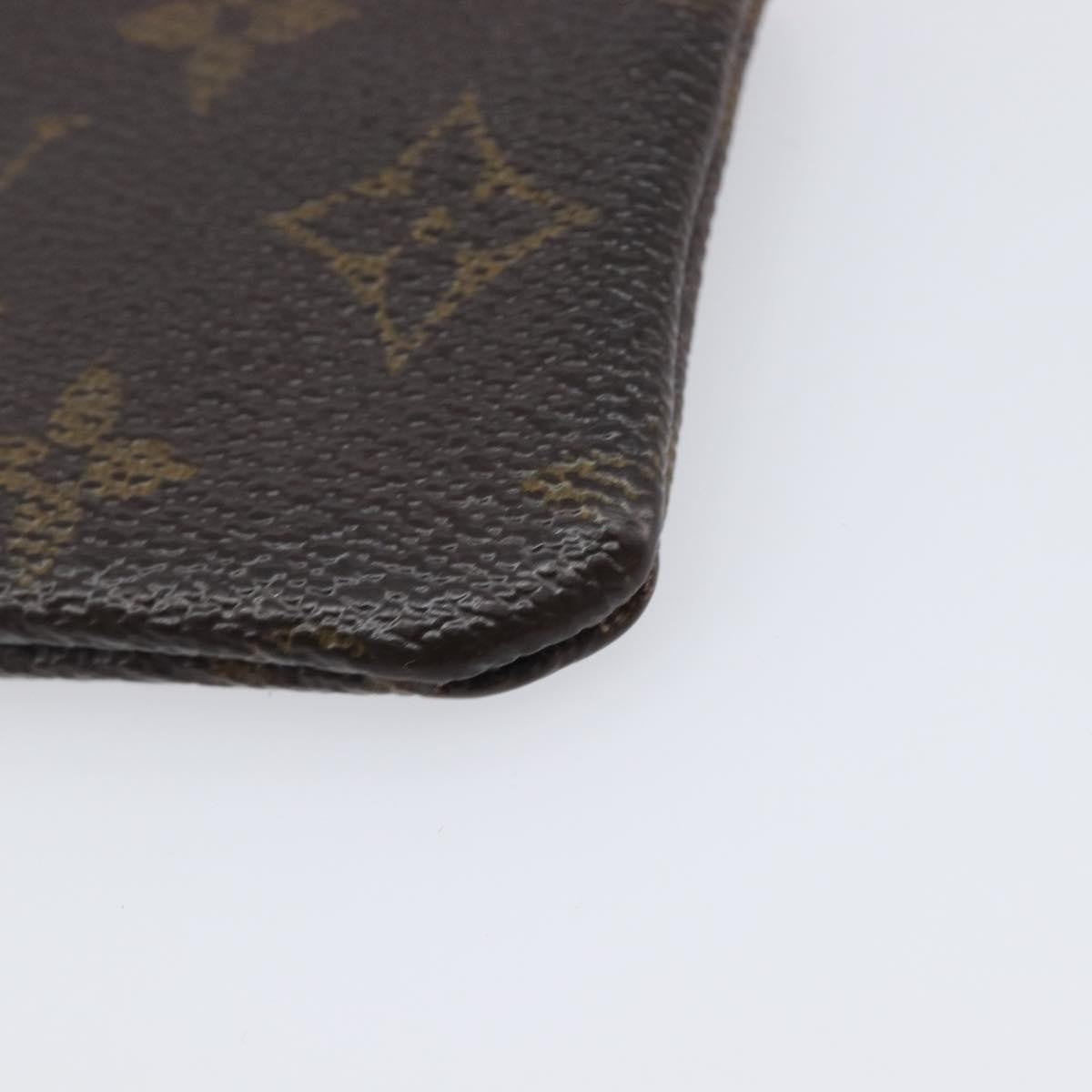 Louis Vuitton Pochette Clés Monogram Canvas Brown Canvas Wallets Accessory (Pre-Owned)
