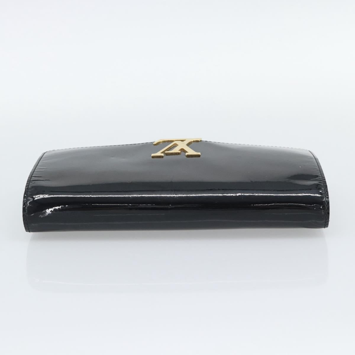 Louis Vuitton Louise Clutch Patent Black Patent_Leather Clutche & Pouche Bag (Pre-Owned)