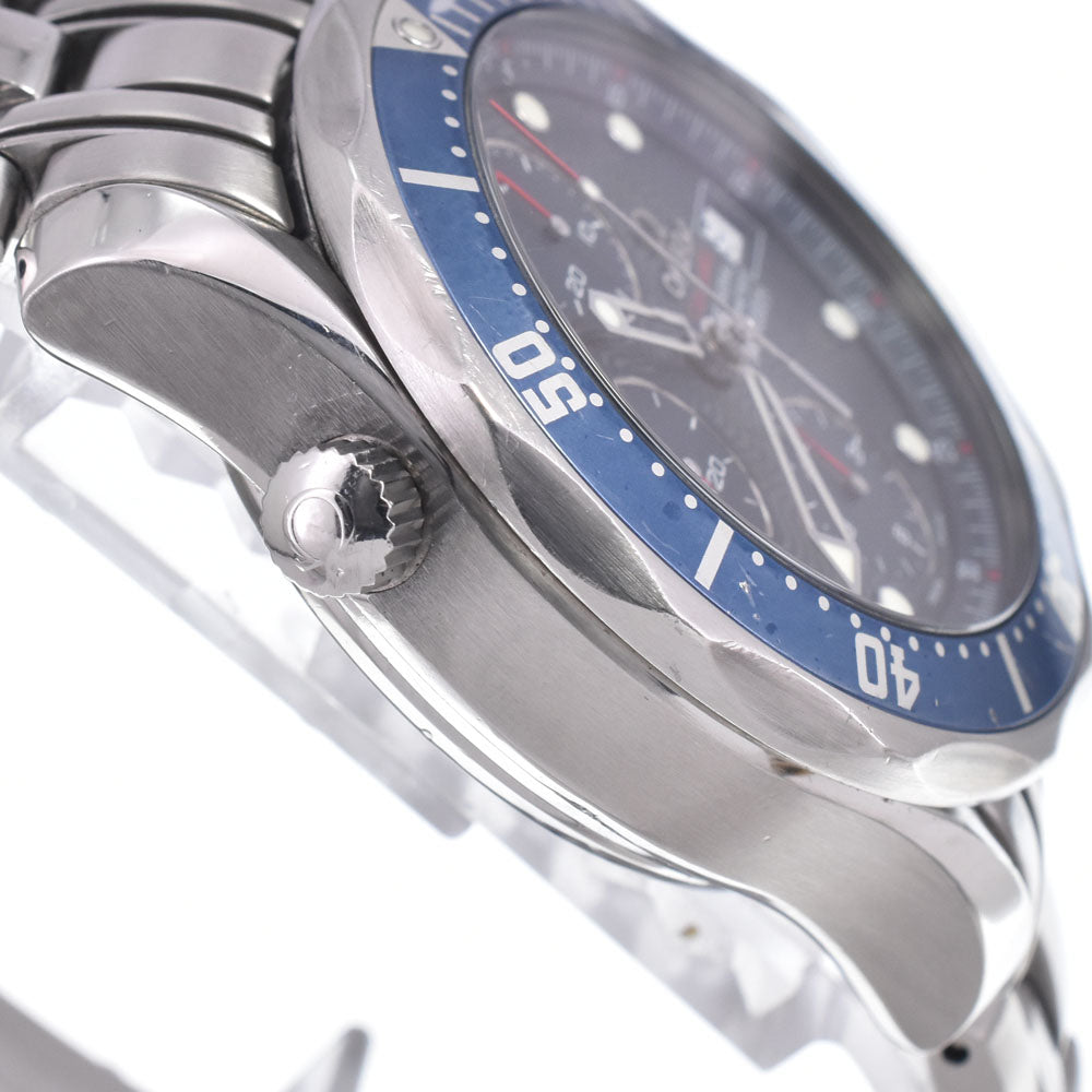 Omega Seamaster Diver 300M Chronometer Chronograph Automatic Stainless Steel Watch (Pre-Owned)