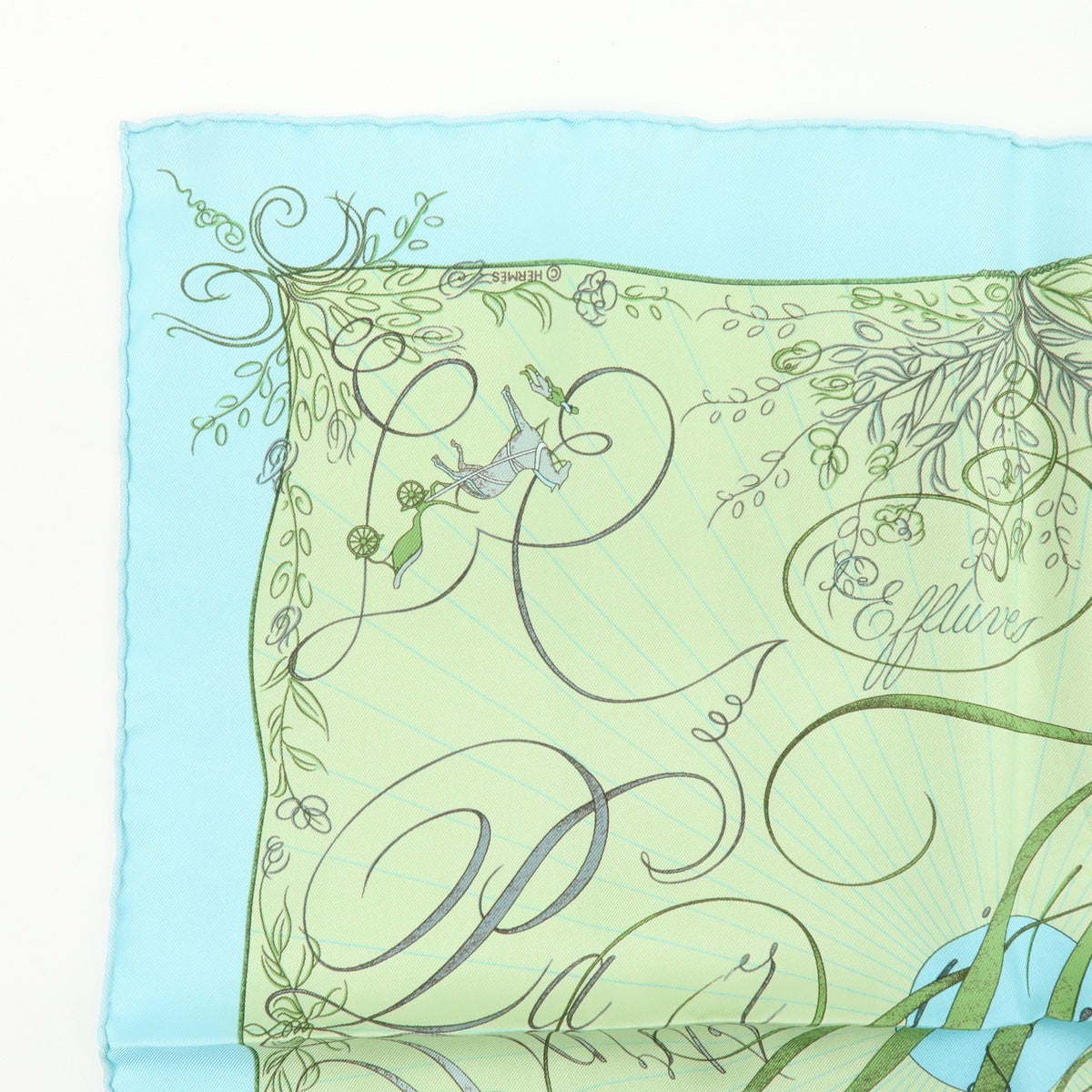 Hermes Carré 45 Les Capucines 100% Silk Multicolour Silk Scarve & Shawl Accessory (Pre-Owned)