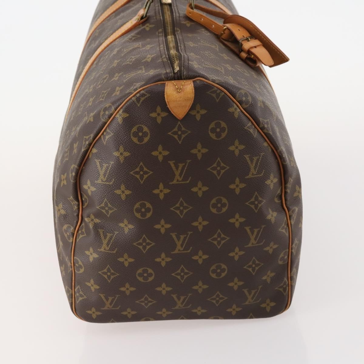 Louis Vuitton Keepall Monogram Canvas Brown Canvas Travel Bag Bag (Pre-Owned)
