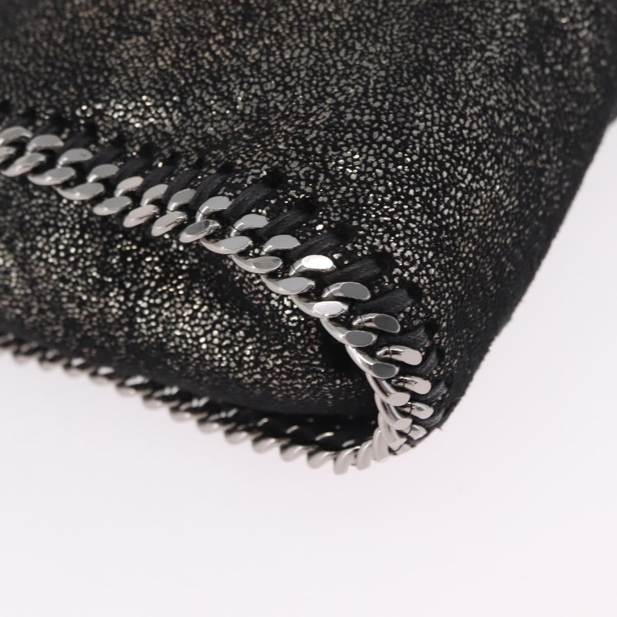 Stella Mccartney Falabella Faux Leather Black Polyester Tote Bag Bag (Pre-Owned)