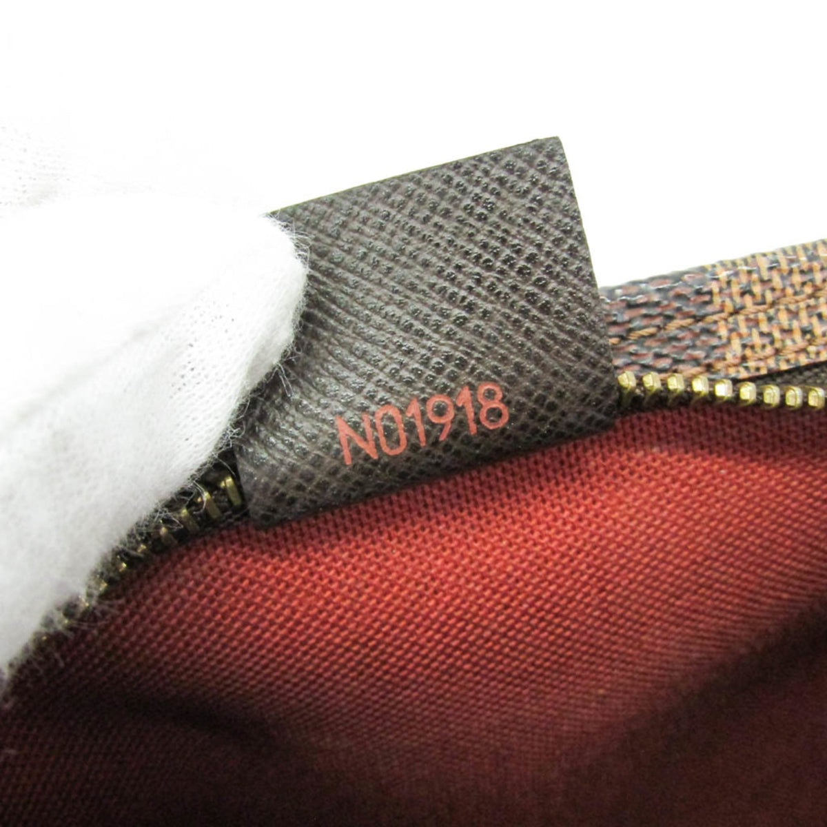 Louis Vuitton Trousse Make Up Damier Brown Canvas Clutche & Pouche Bag (Pre-Owned)