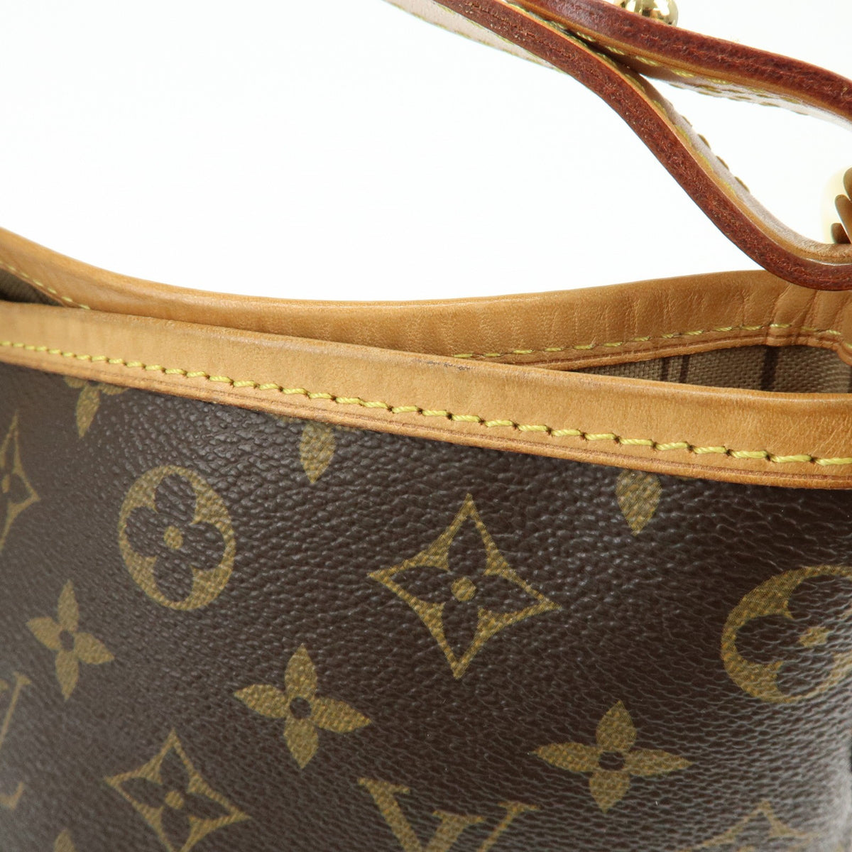 Louis Vuitton Delightful Monogram Canvas Brown Canvas Handbag (Pre-Owned)