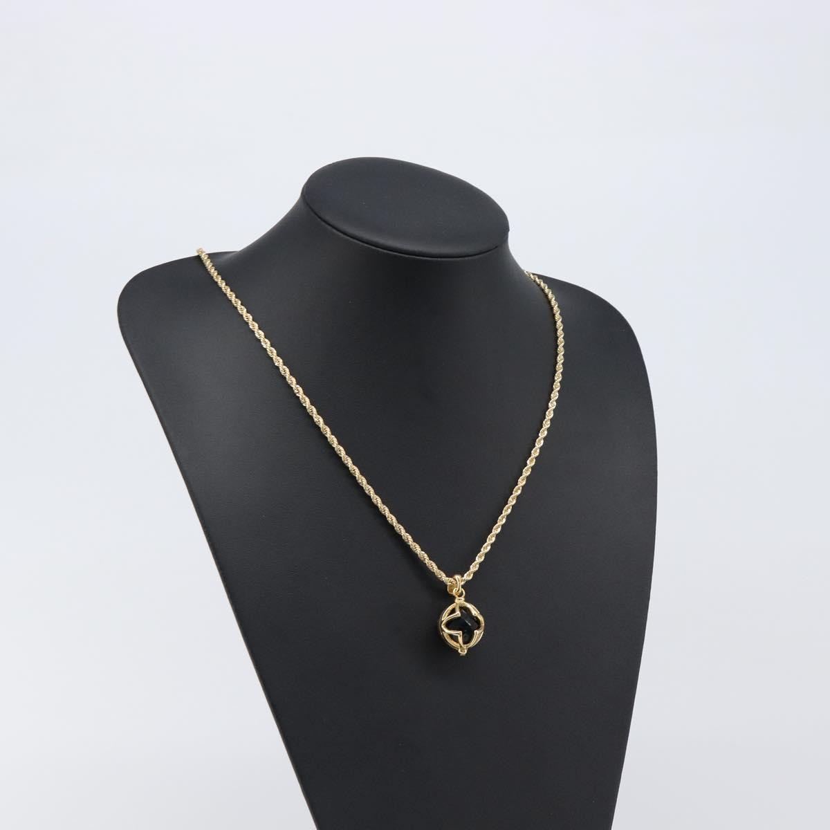 Givenchy Vintage Metal Gold Metal Necklace Jewelry (Pre-Owned)