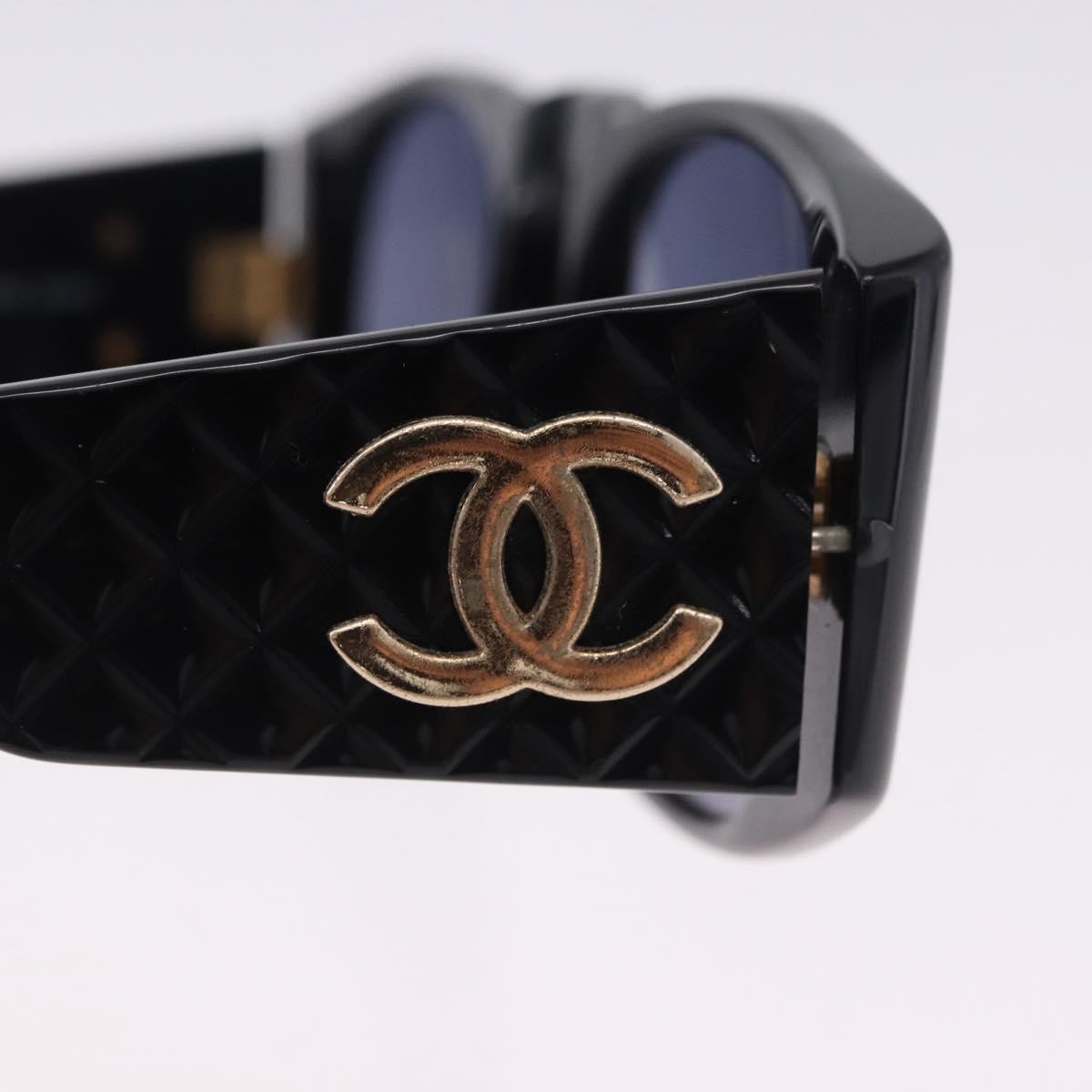 Chanel Logo Cc Plastic Black Plastic Sunglasse Accessory (Pre-Owned)