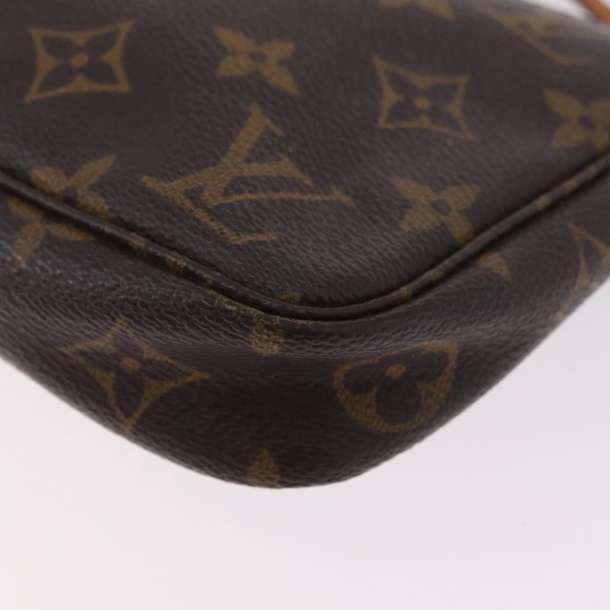 Louis Vuitton Pochette Accessoires Monogram Canvas Brown Canvas Clutche & Pouche Bag (Pre-Owned)