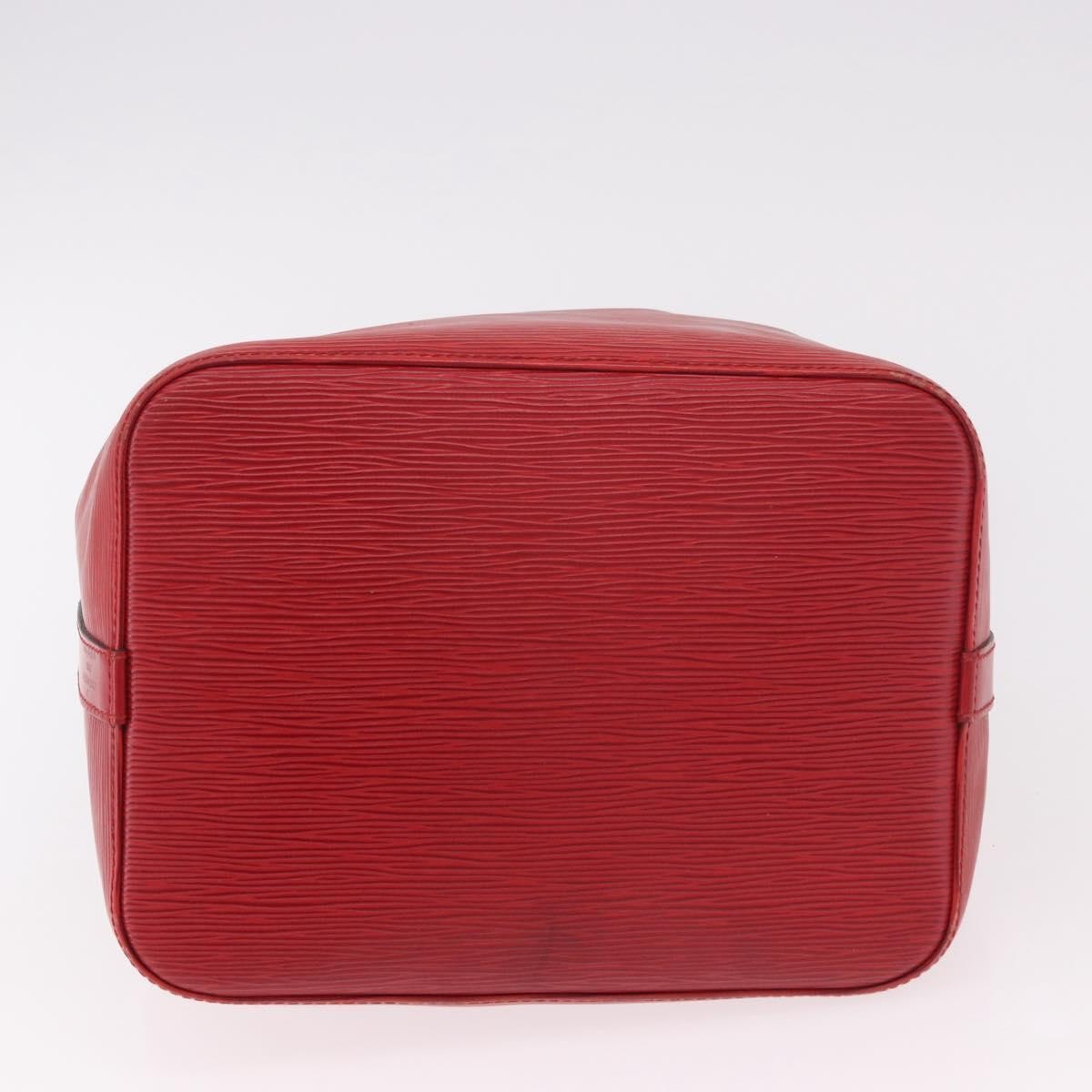 Louis Vuitton Petit Noe Epi Leather Red Leather Shoulder Bag Bag (Pre-Owned)