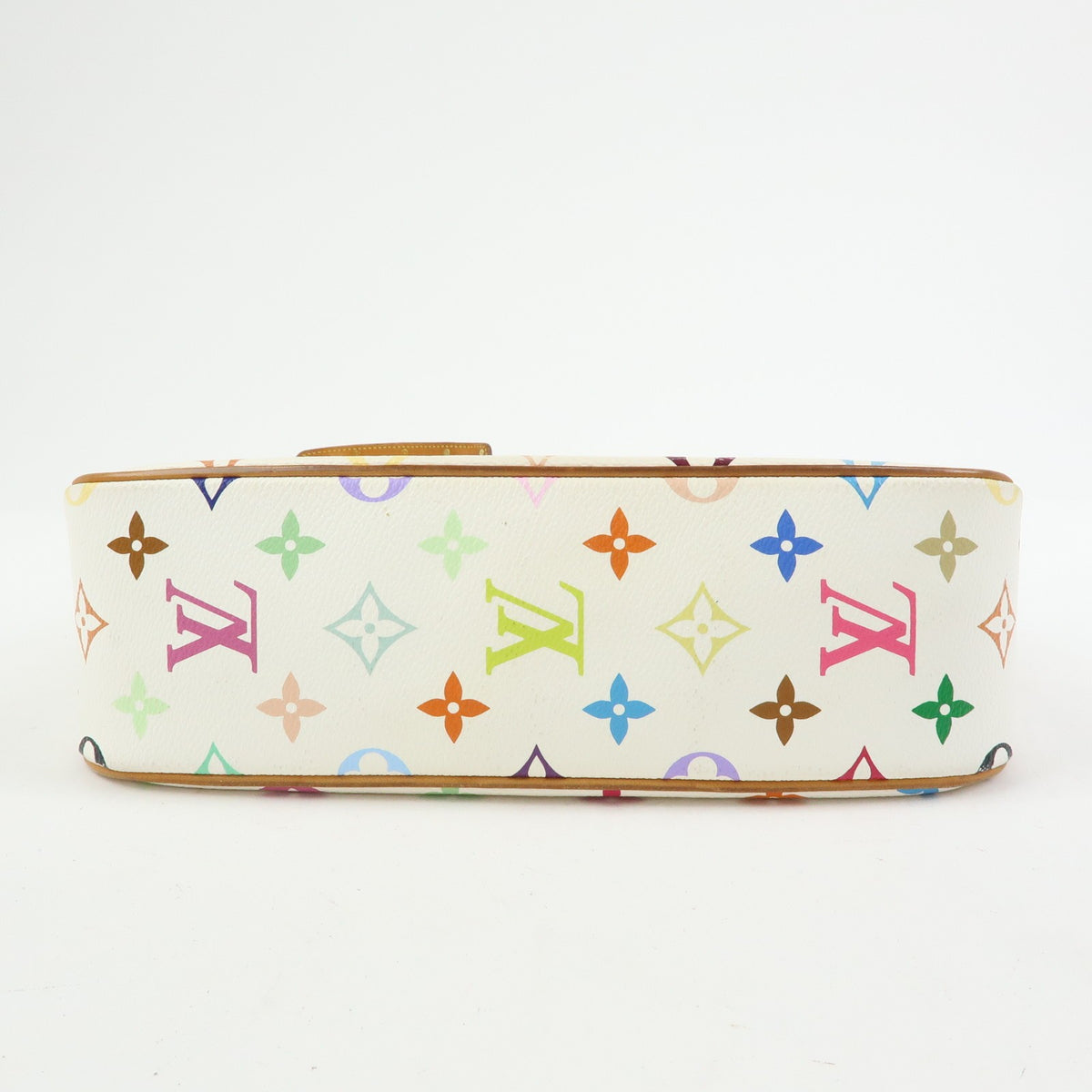 Louis Vuitton Sologne Monogram Multicolor White Canvas Handbag (Pre-Owned)
