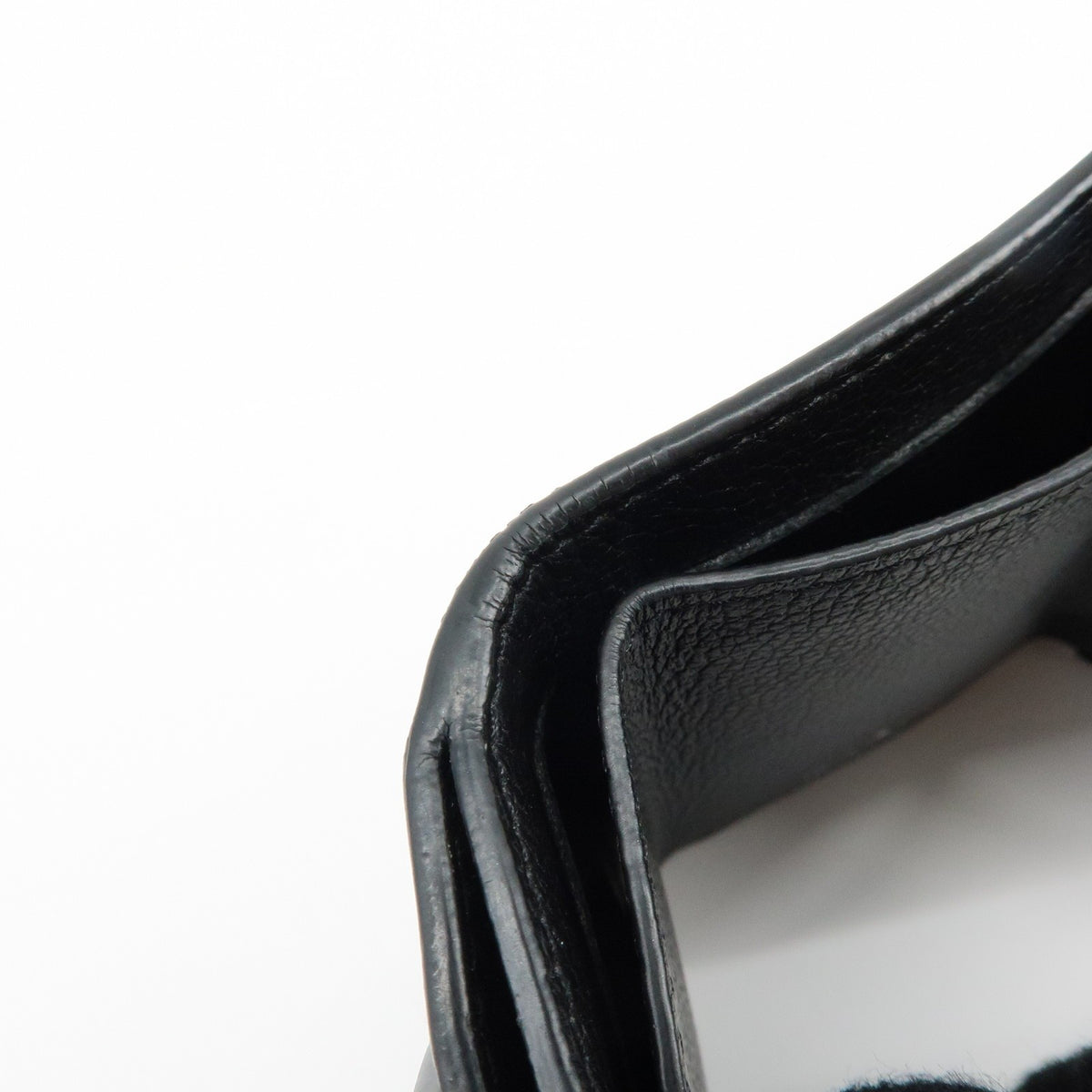 Louis Vuitton Lockmini Leather Black Leather Wallets Accessory (Pre-Owned)