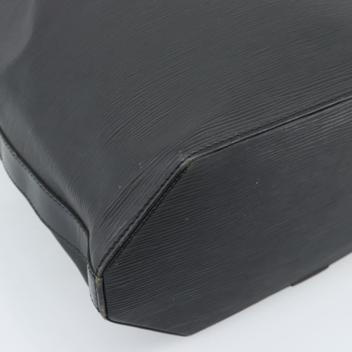 Louis Vuitton Sac A Dos Drawstring Epi Leather Black Leather Shoulder Bag Bag (Pre-Owned)