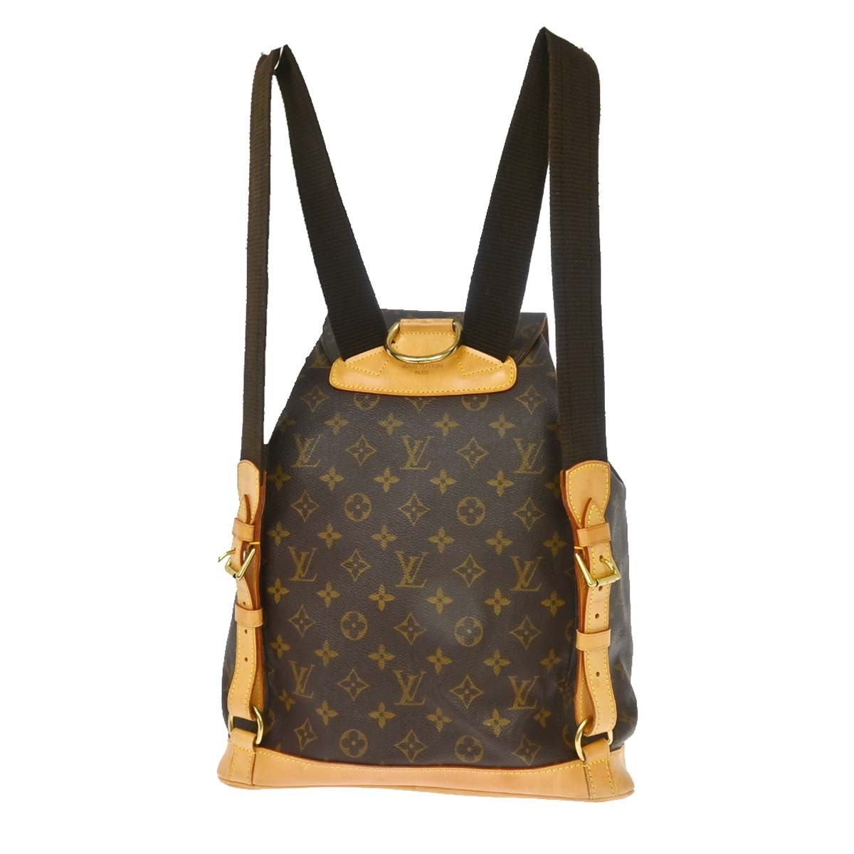 Louis Vuitton Vintage Montsouris Monogram Canvas Brown Canvas Backpack Bag (Pre-Owned)