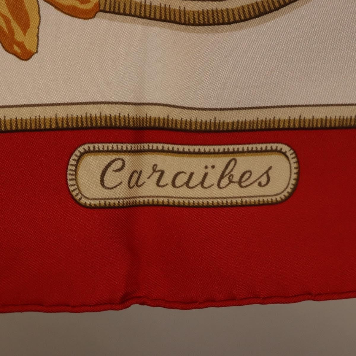 Hermes Carré 90 Silk Multicolor Red Silk Scarve & Shawl Accessory (Pre-Owned)