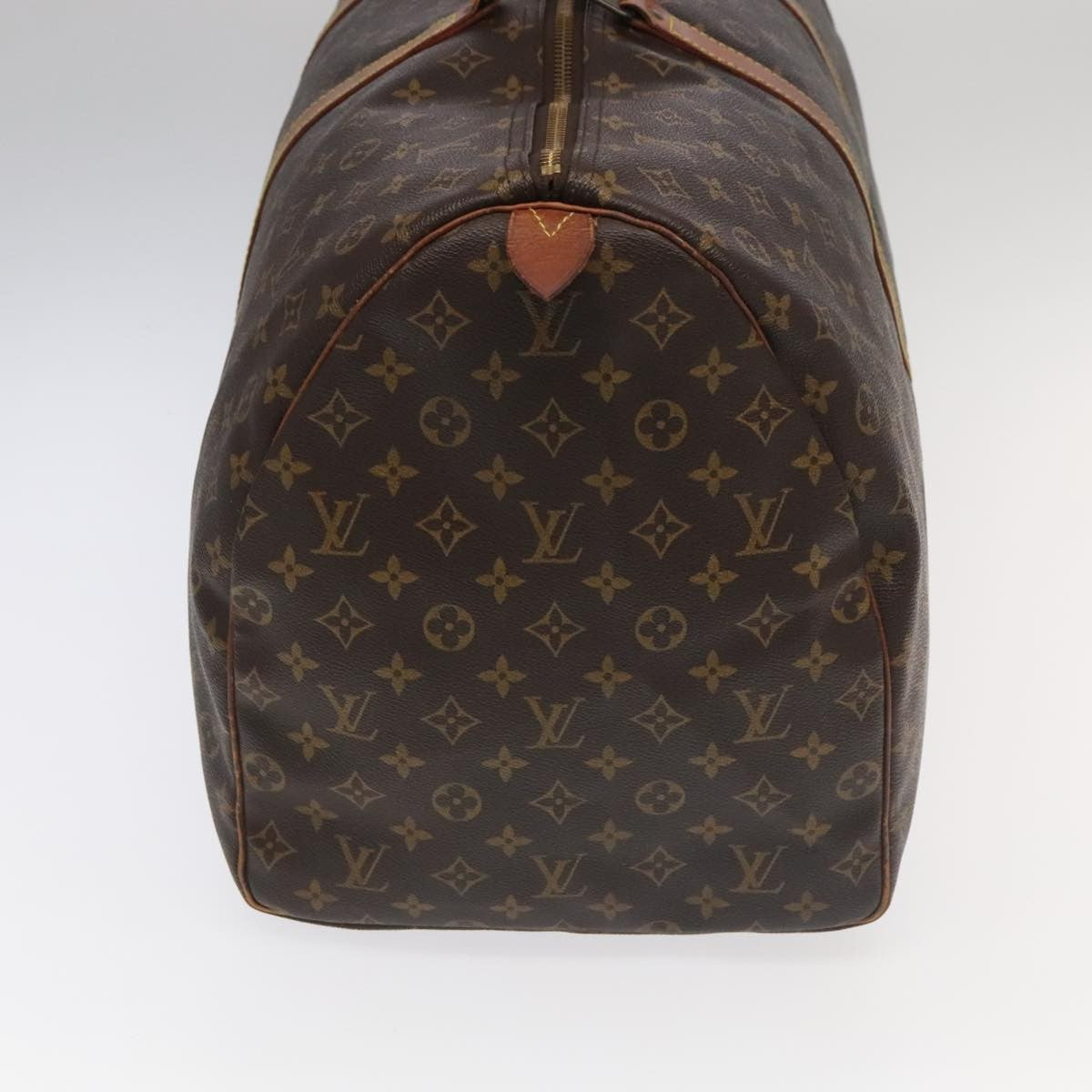 Louis Vuitton Keepall Monogram Canvas Brown Canvas Travel Bag Bag (Pre-Owned)