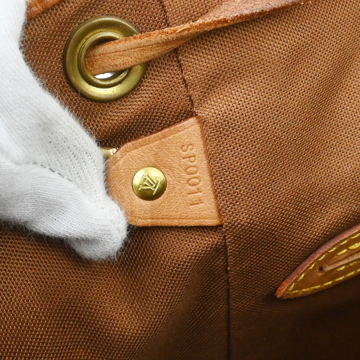 Louis Vuitton Vintage Montsouris Monogram Canvas Brown Canvas Backpack Bag (Pre-Owned)